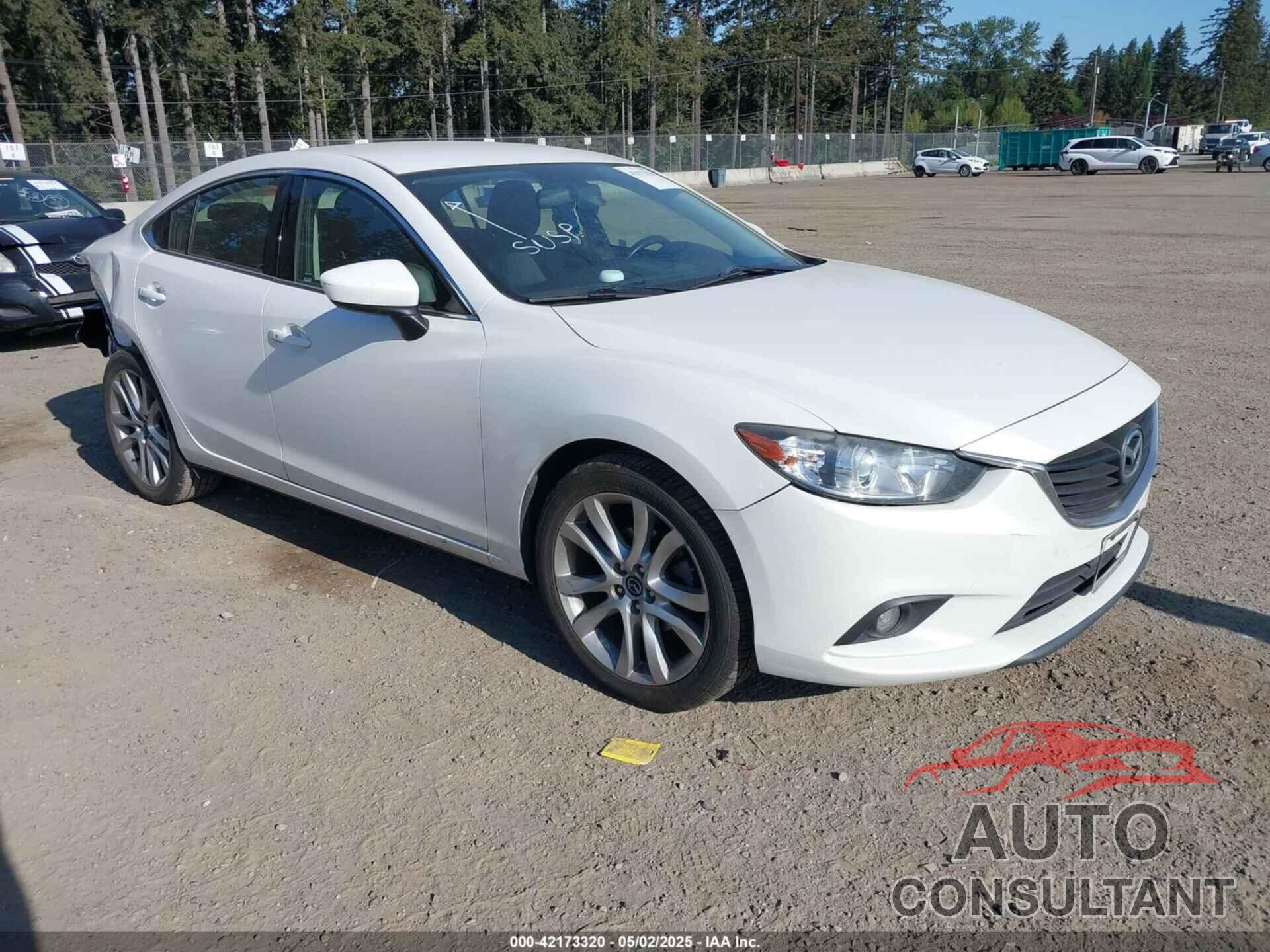 MAZDA MAZDA6 2015 - JM1GJ1V57F1209356