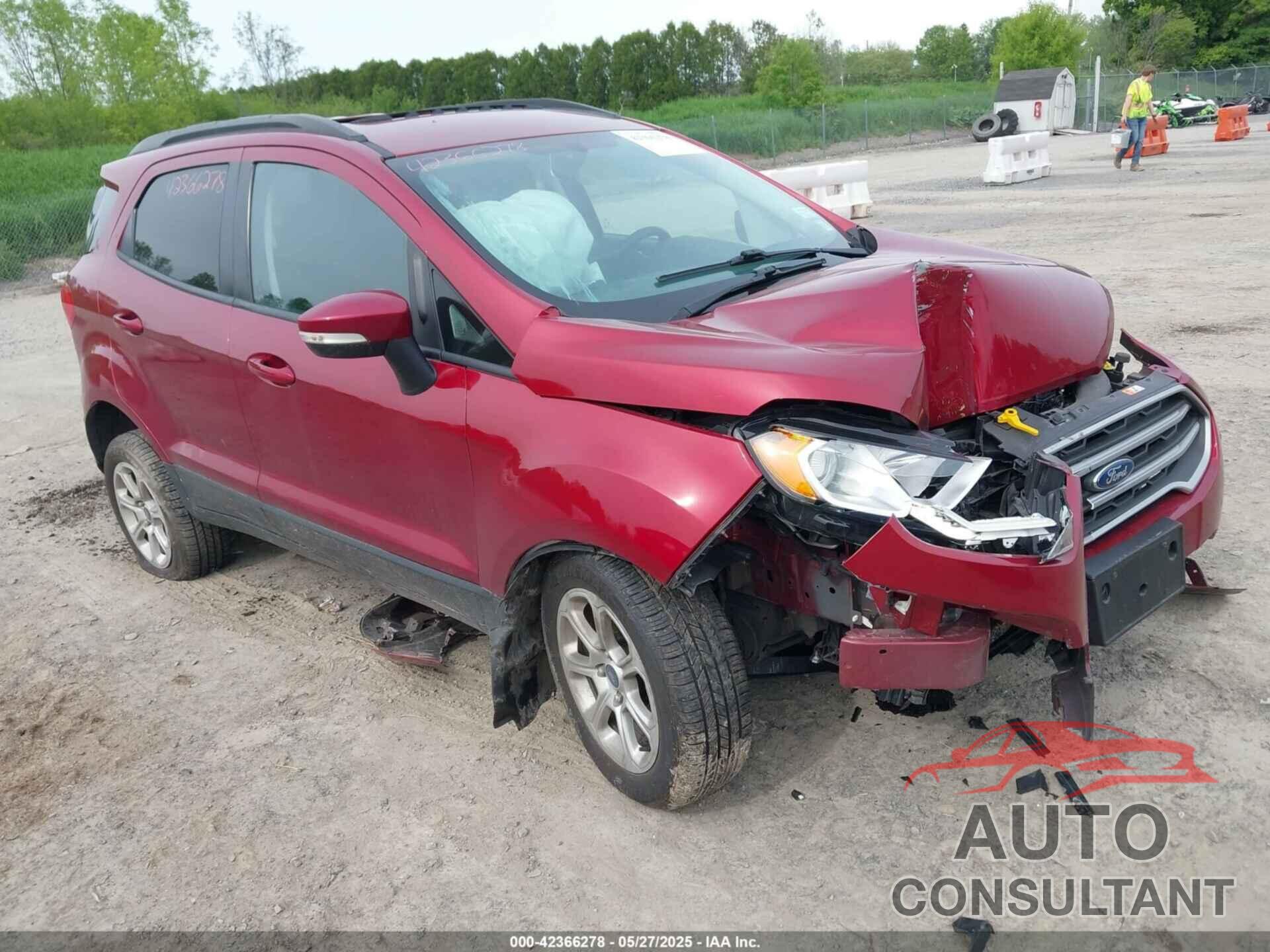 FORD ECOSPORT 2020 - MAJ6S3GL4LC357762
