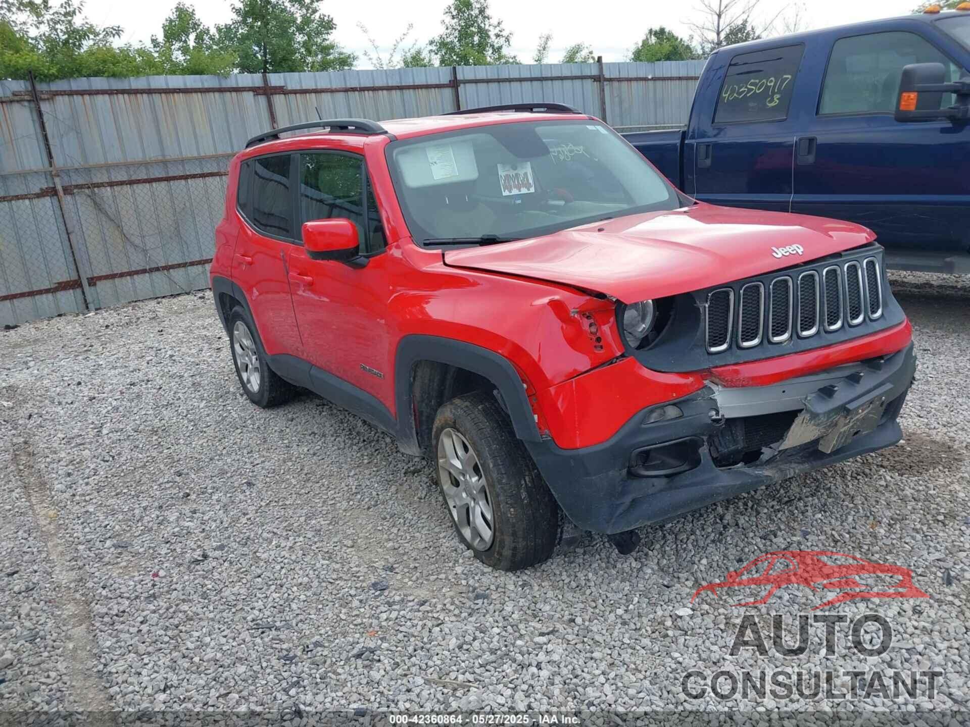 JEEP RENEGADE 2015 - ZACCJBBTXFPC04160