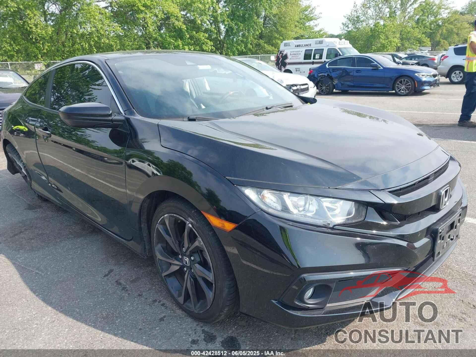 HONDA CIVIC 2019 - 2HGFC4B83KH309473