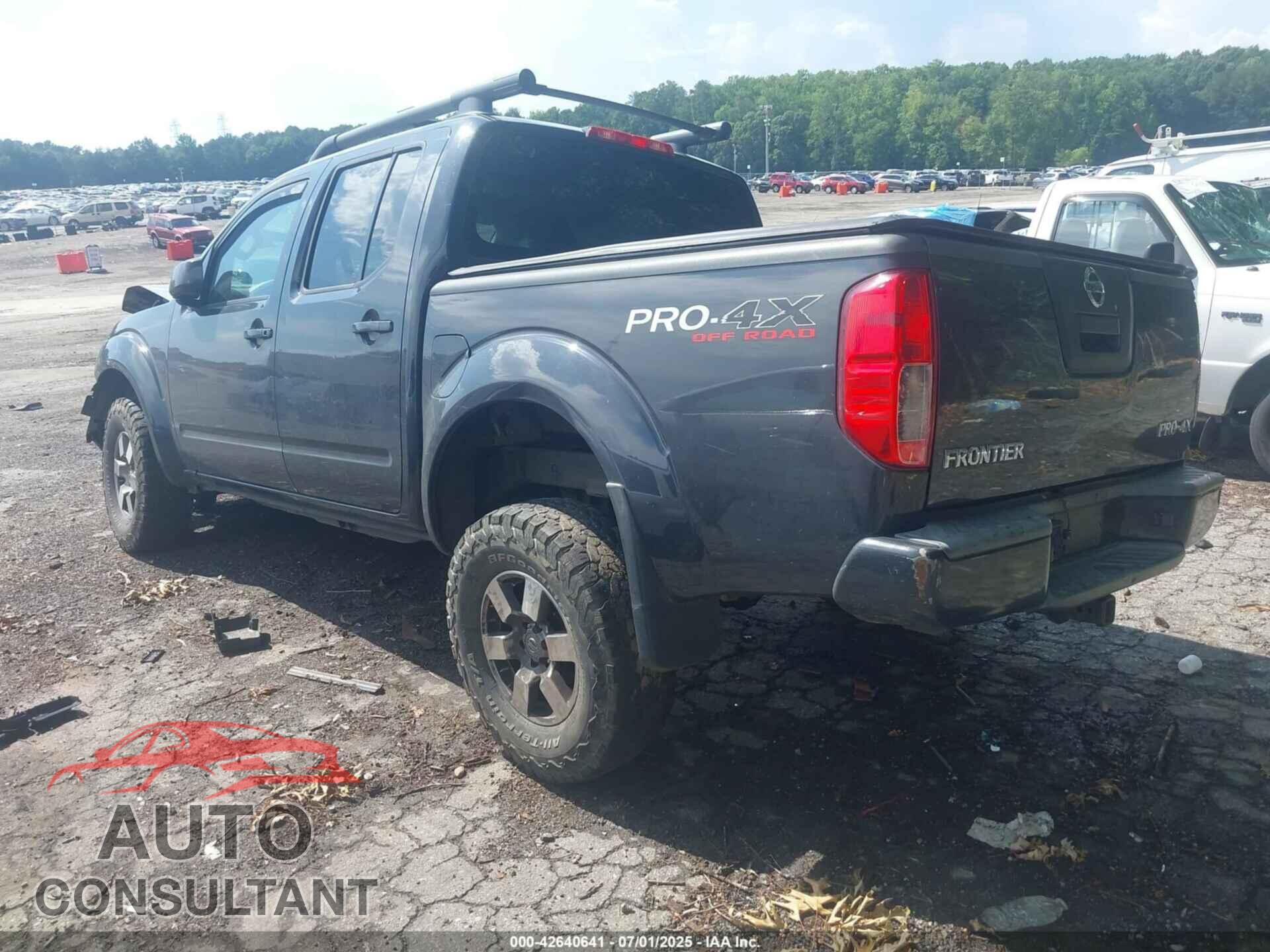 NISSAN FRONTIER 2012 - 1N6AD0EVXCC438649