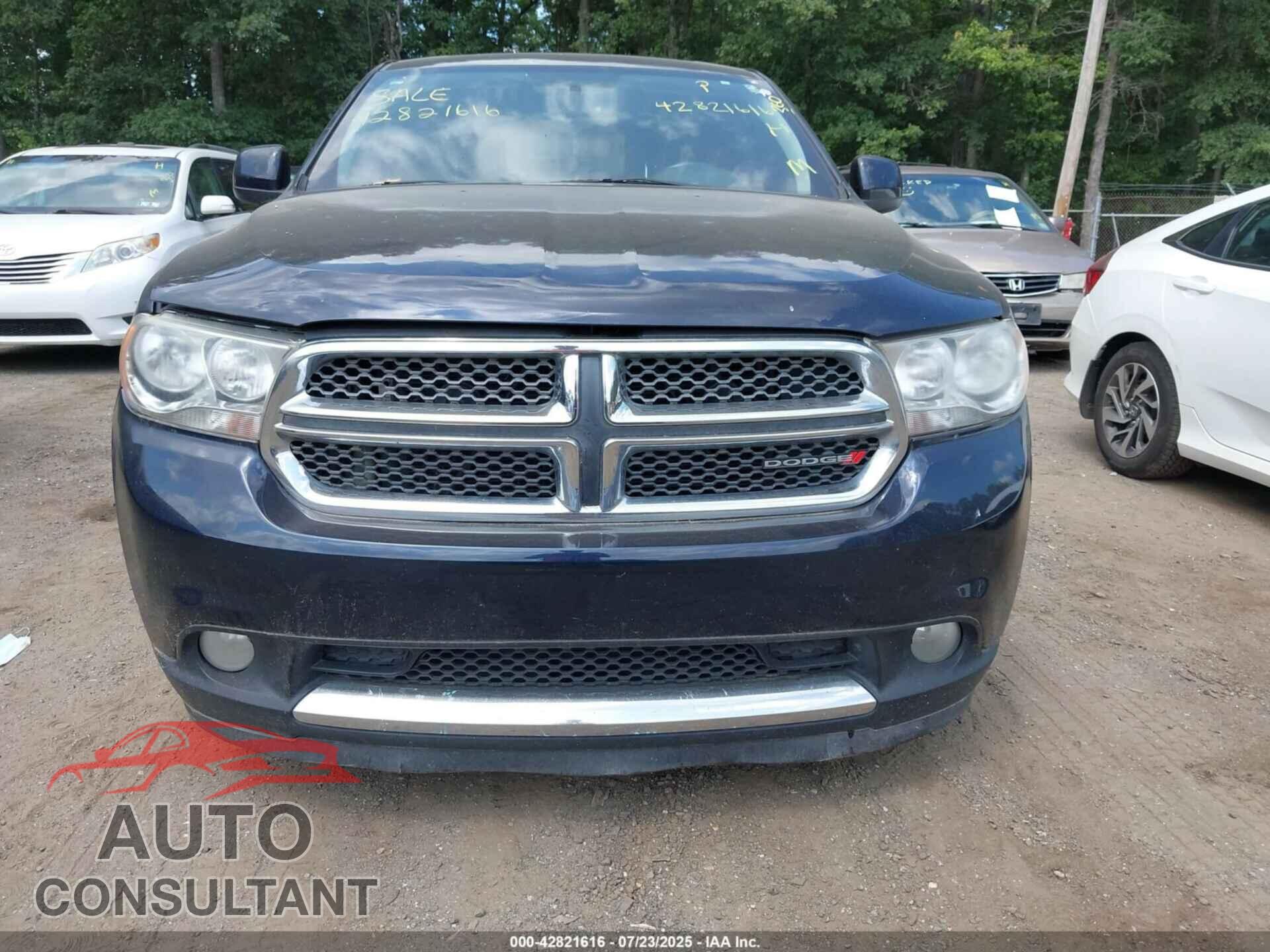 DODGE DURANGO 2011 - 1D4RD2GG0BC618479