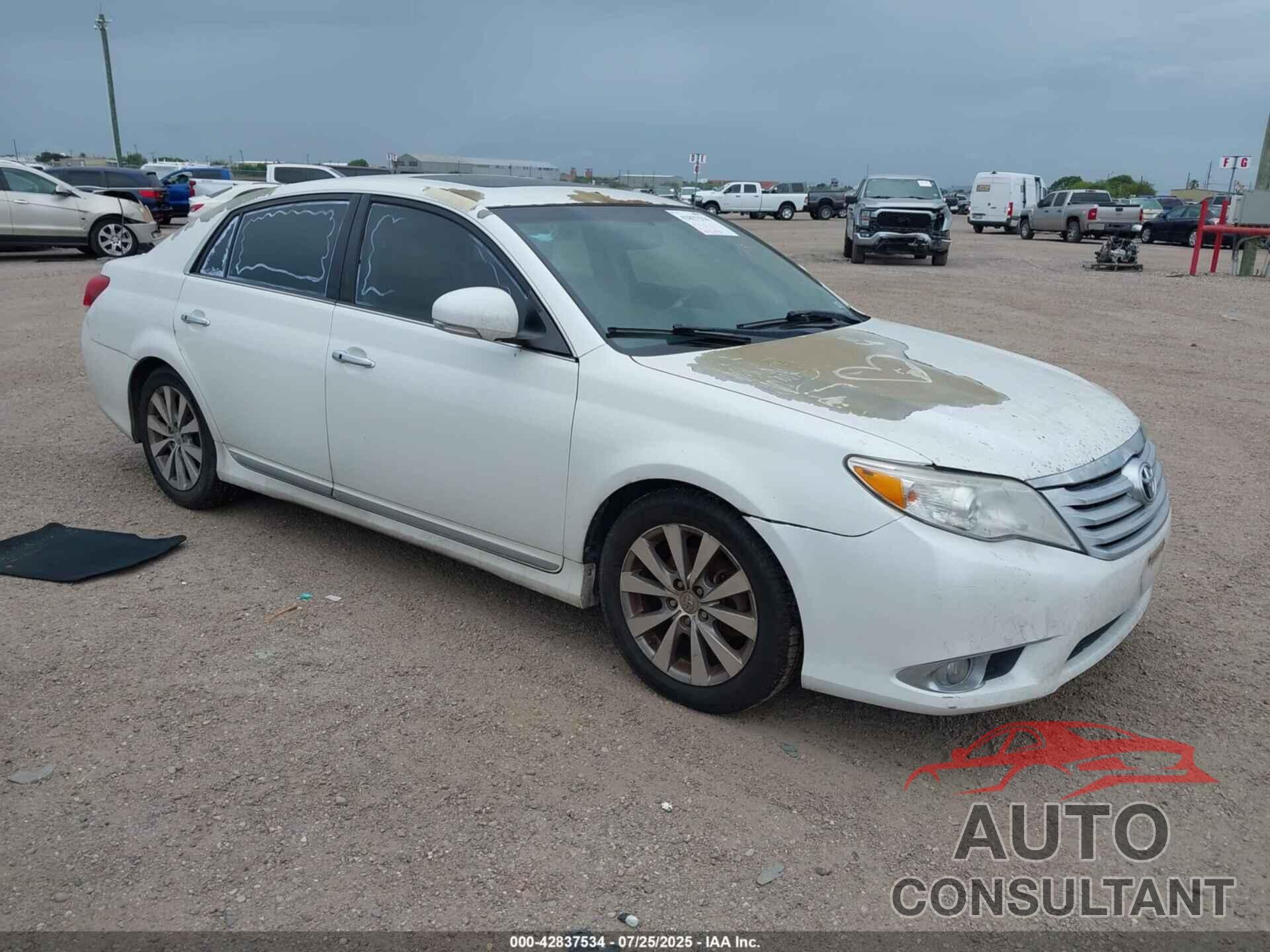 TOYOTA AVALON 2011 - 4T1BK3DB9BU419469