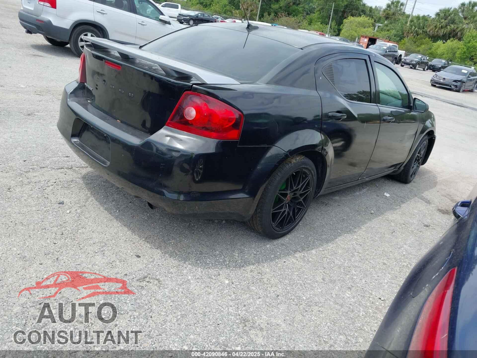 DODGE AVENGER 2011 - 1B3BD4FB8BN545285