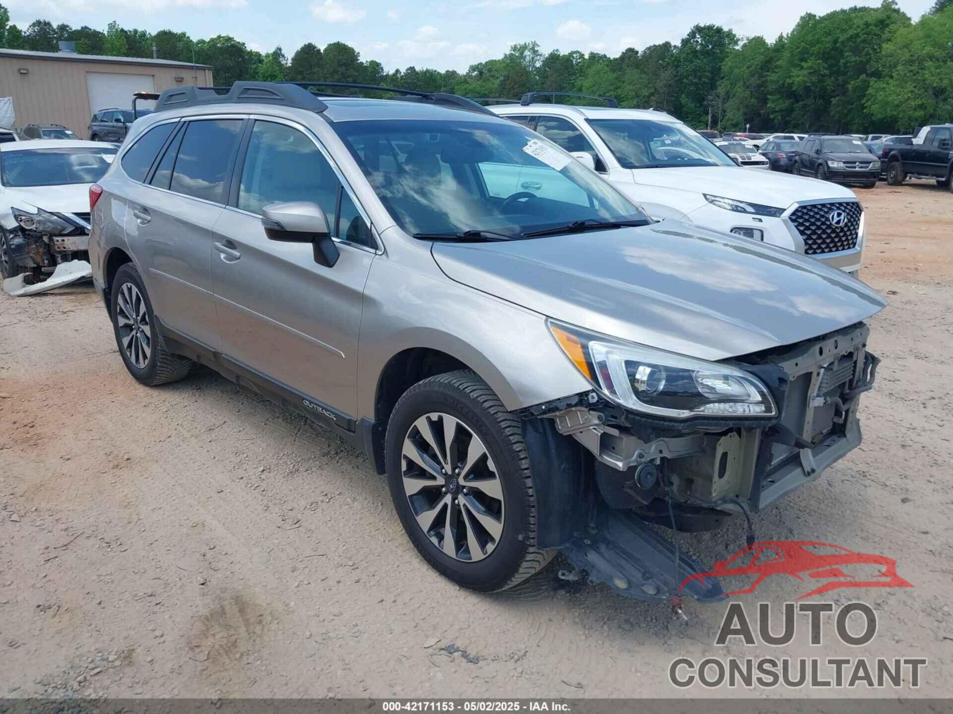 SUBARU OUTBACK 2016 - 4S4BSBNC8G3221738