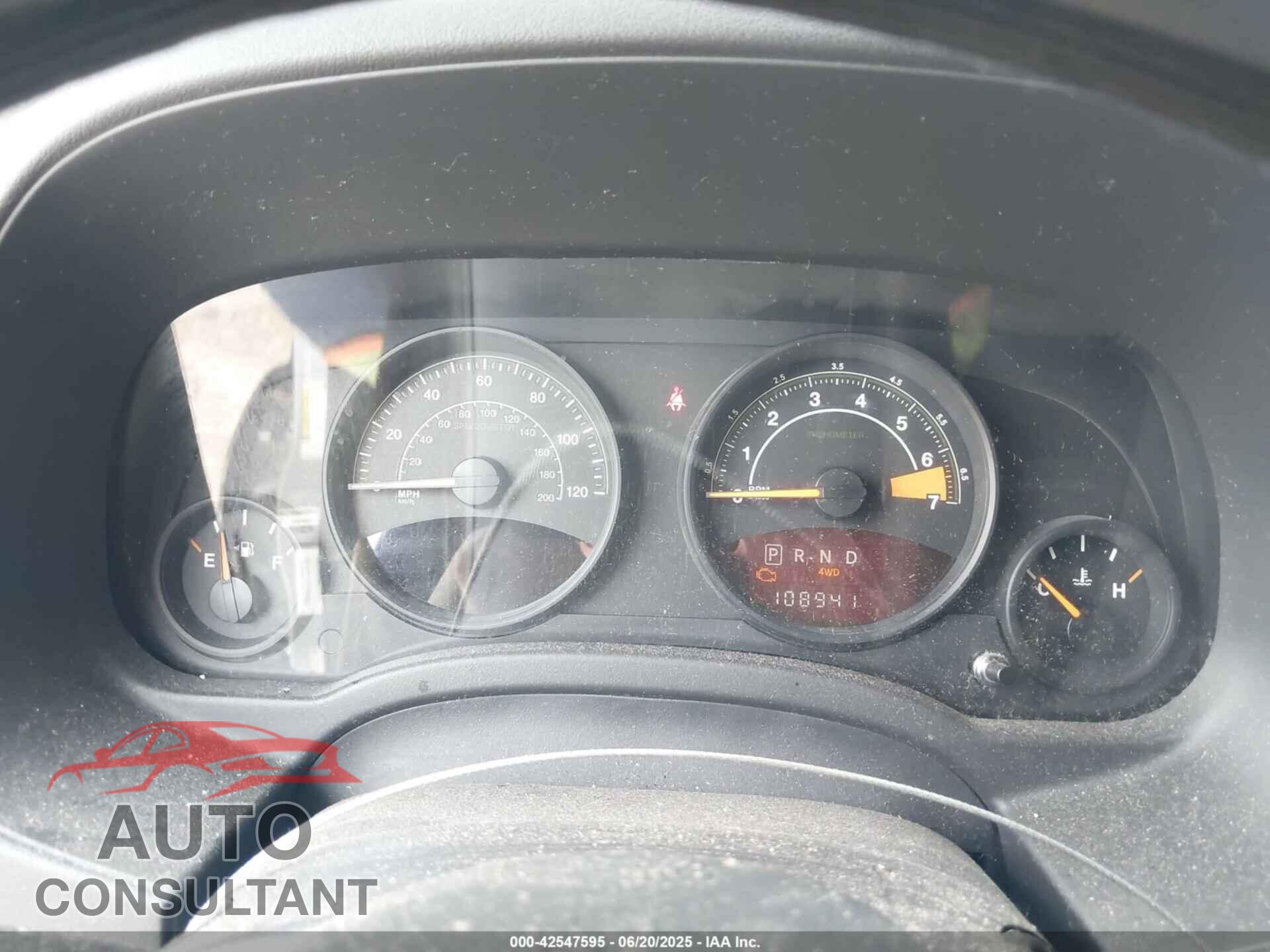 JEEP COMPASS 2014 - 1C4NJDBB5ED744069