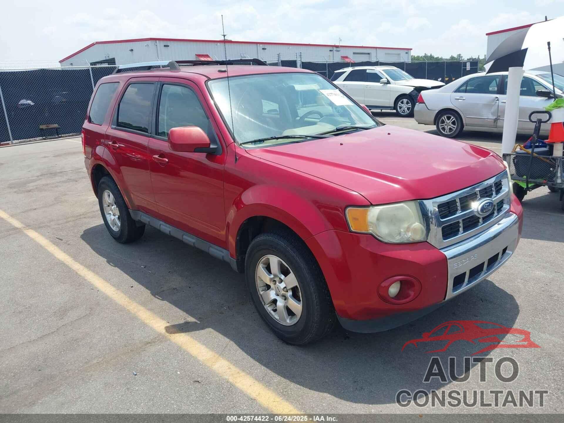 FORD ESCAPE 2011 - 1FMCU9E75BKB34761
