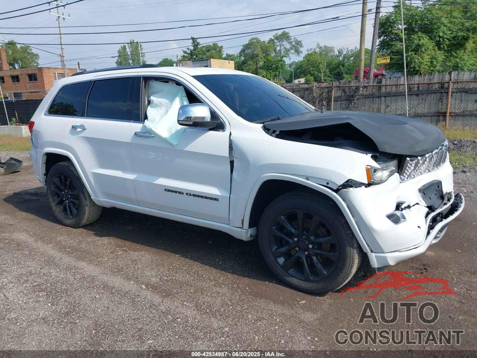 JEEP GRAND CHEROKEE 2017 - 1C4RJFCT6HC880306