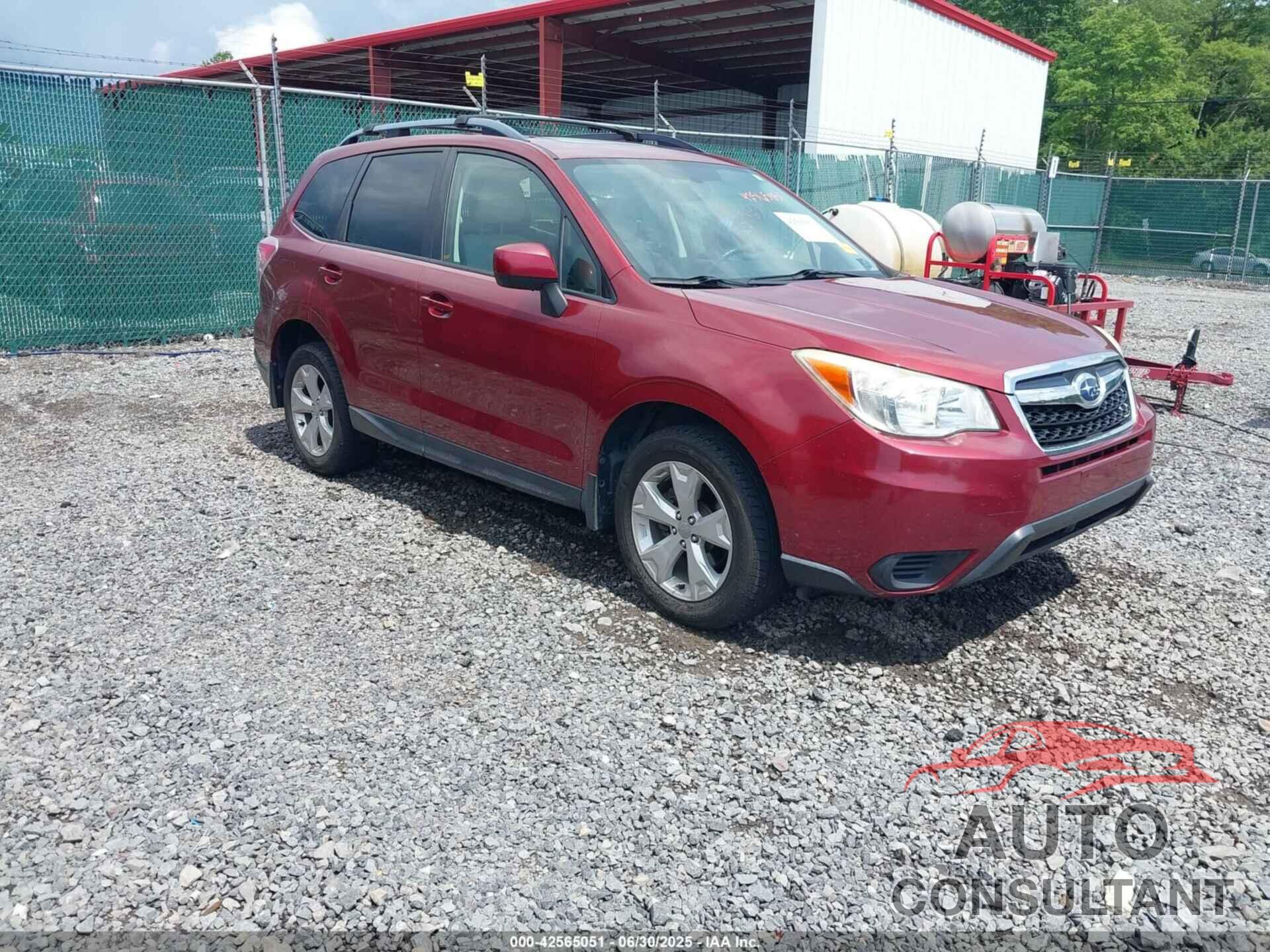 SUBARU FORESTER 2014 - JF2SJAEC3EH553363