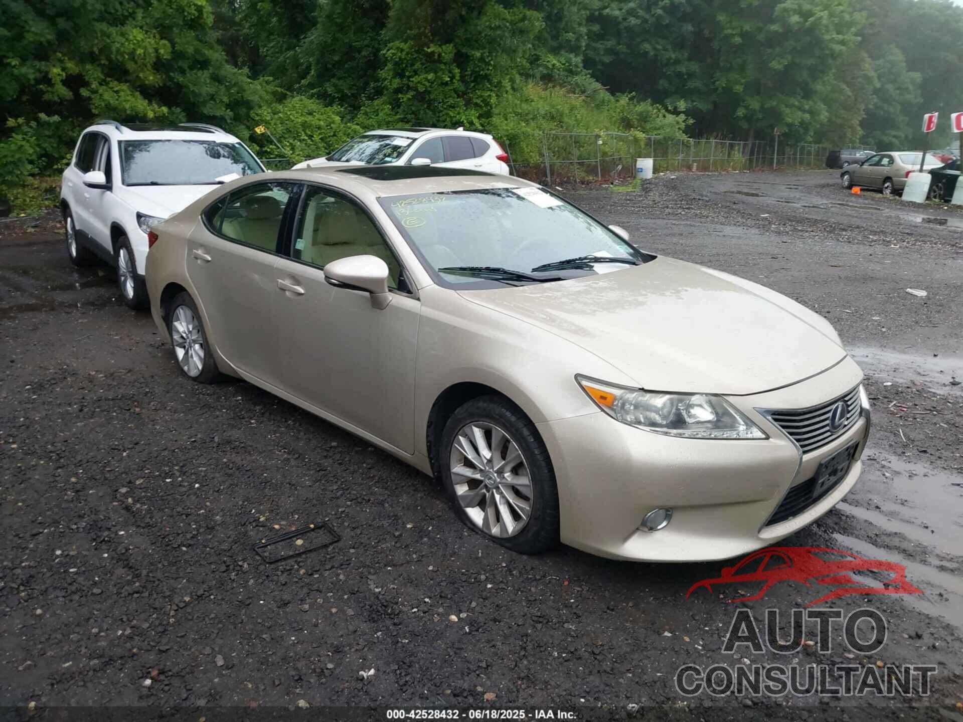 LEXUS ES 300H 2013 - JTHBW1GG0D2038319