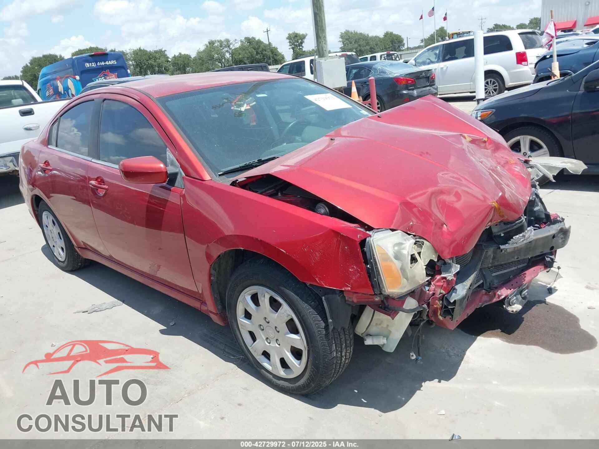 MITSUBISHI GALANT 2012 - 4A32B3FF2CE014583