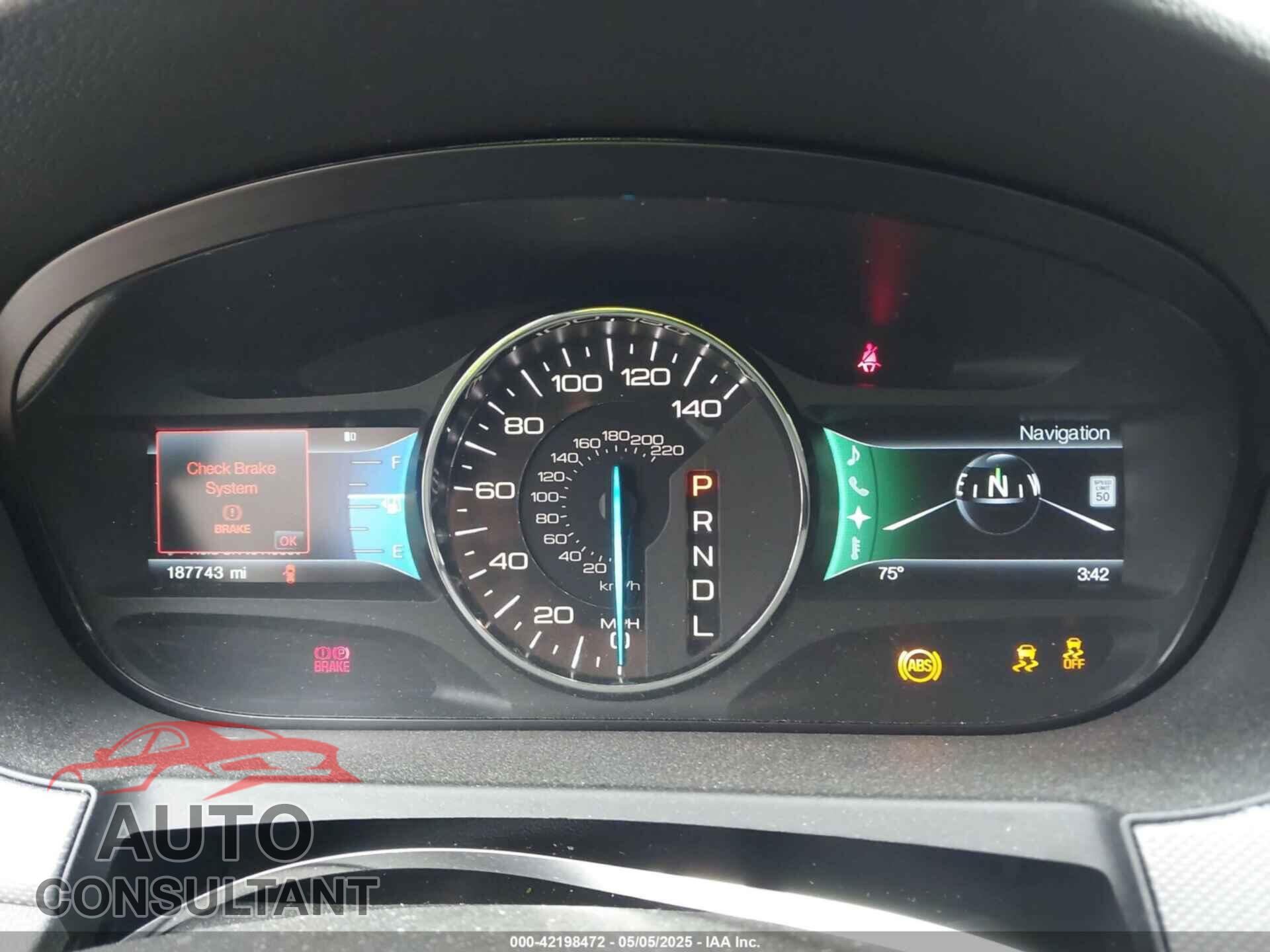 FORD EDGE 2013 - 2FMDK3J97DBA07103