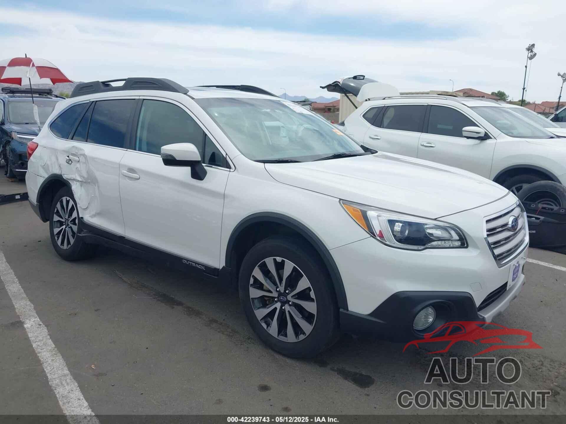 SUBARU OUTBACK 2017 - 4S4BSAKC9H3386293