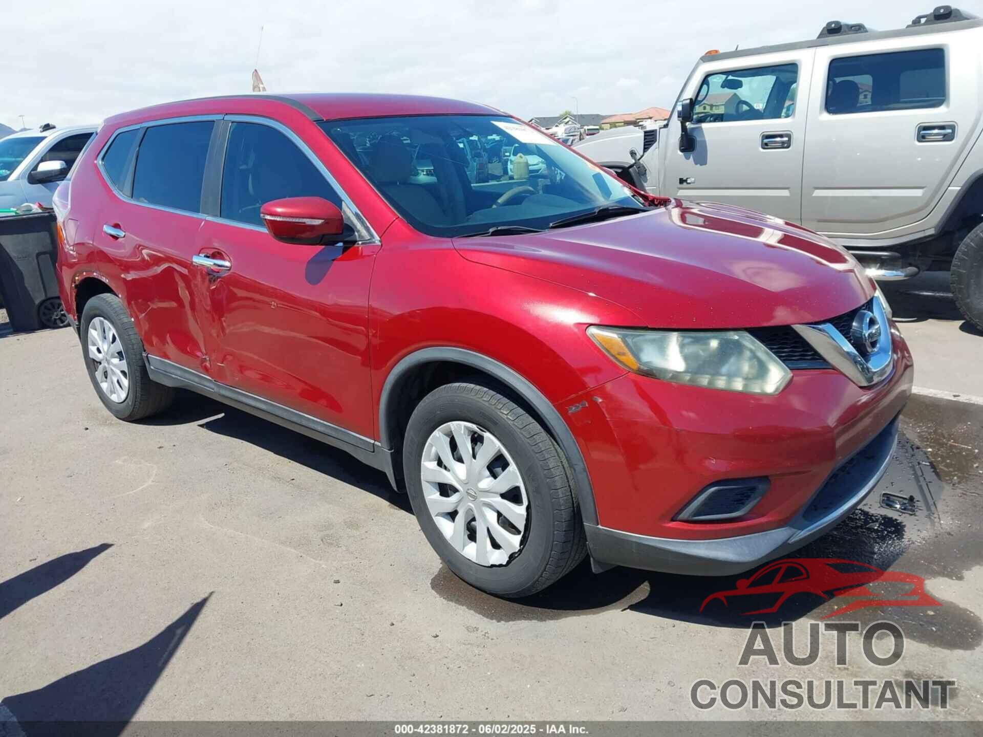 NISSAN ROGUE 2015 - 5N1AT2MT2FC909419