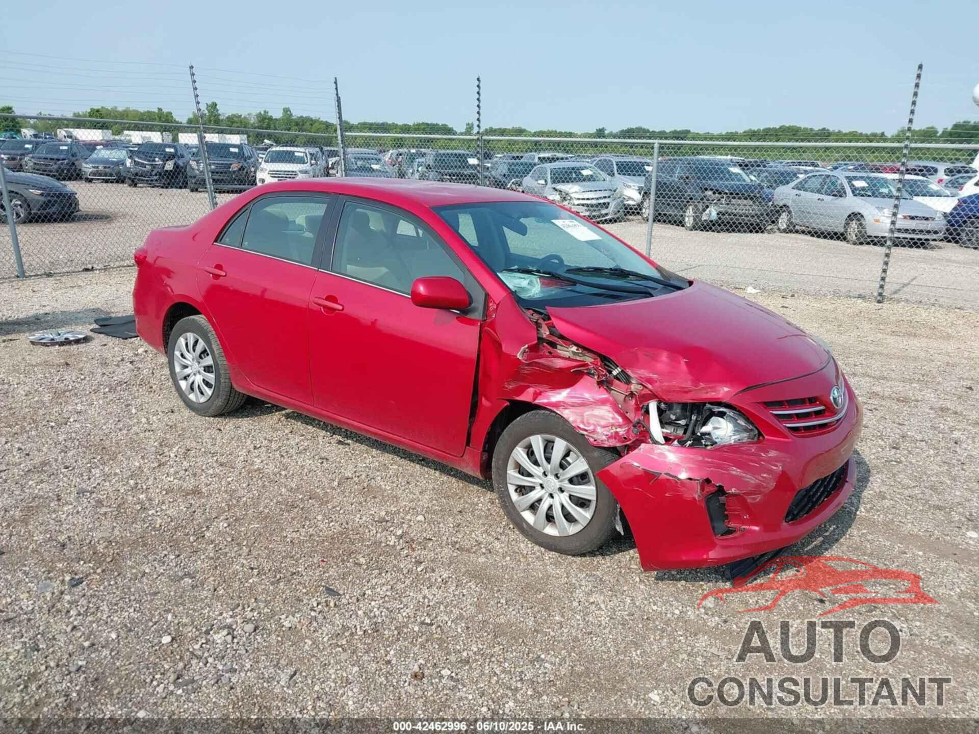 TOYOTA COROLLA 2013 - 2T1BU4EE3DC046118