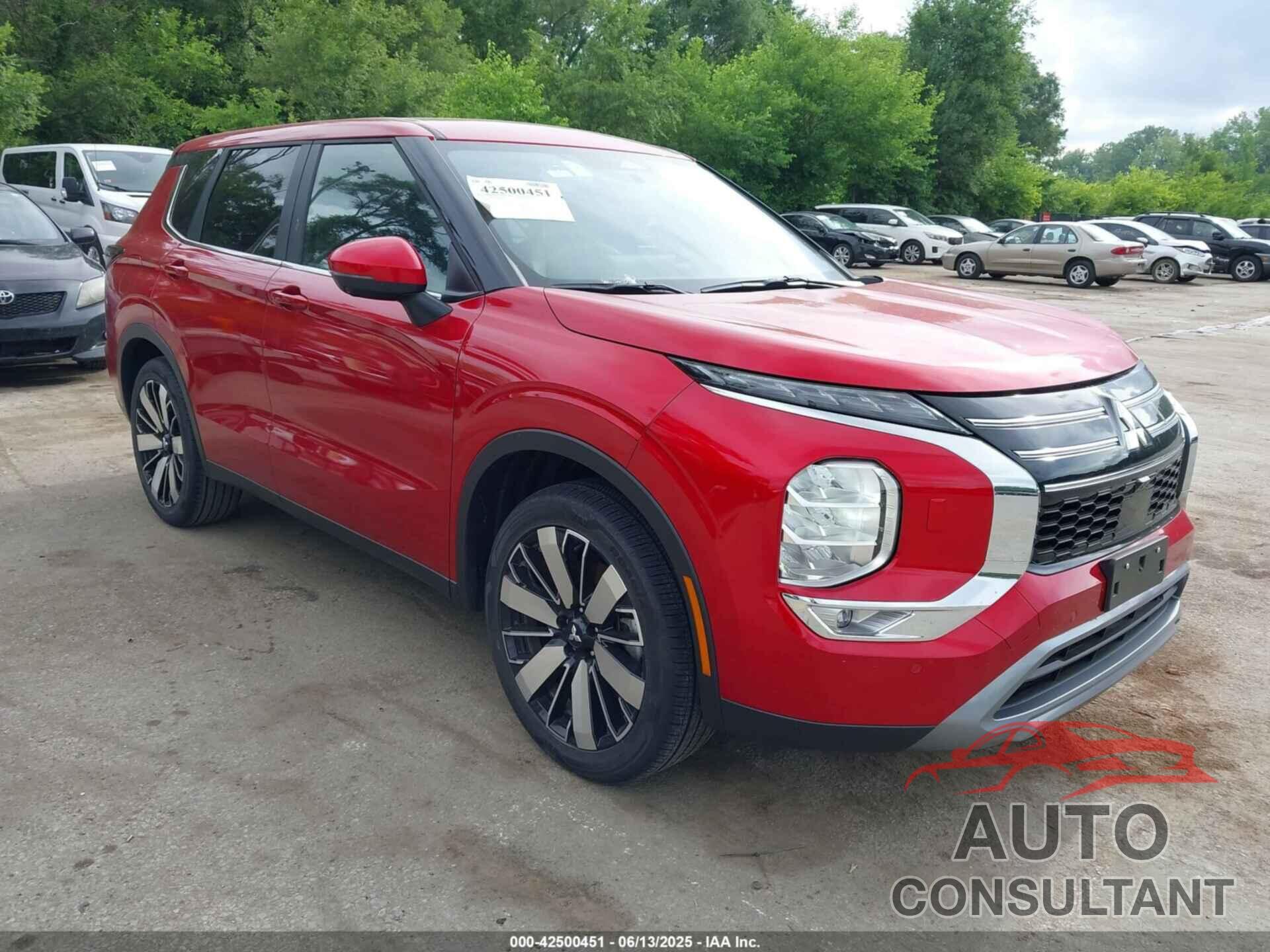 MITSUBISHI OUTLANDER 2025 - JA4J4VA89SZ012974