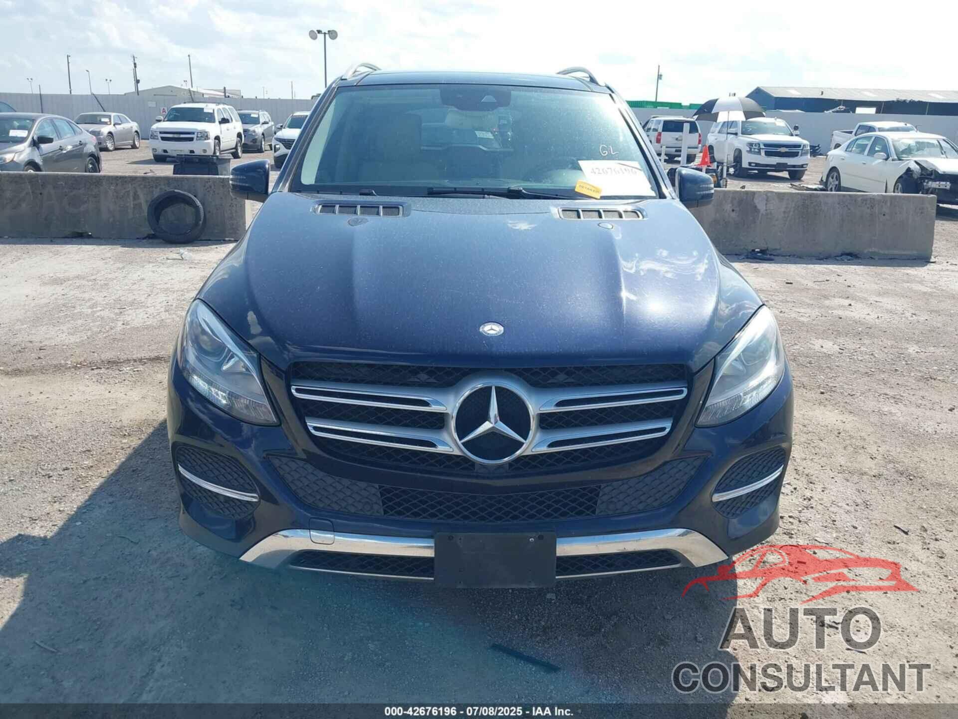 MERCEDES-BENZ GLE 350 2016 - 4JGDA5JB3GA637301
