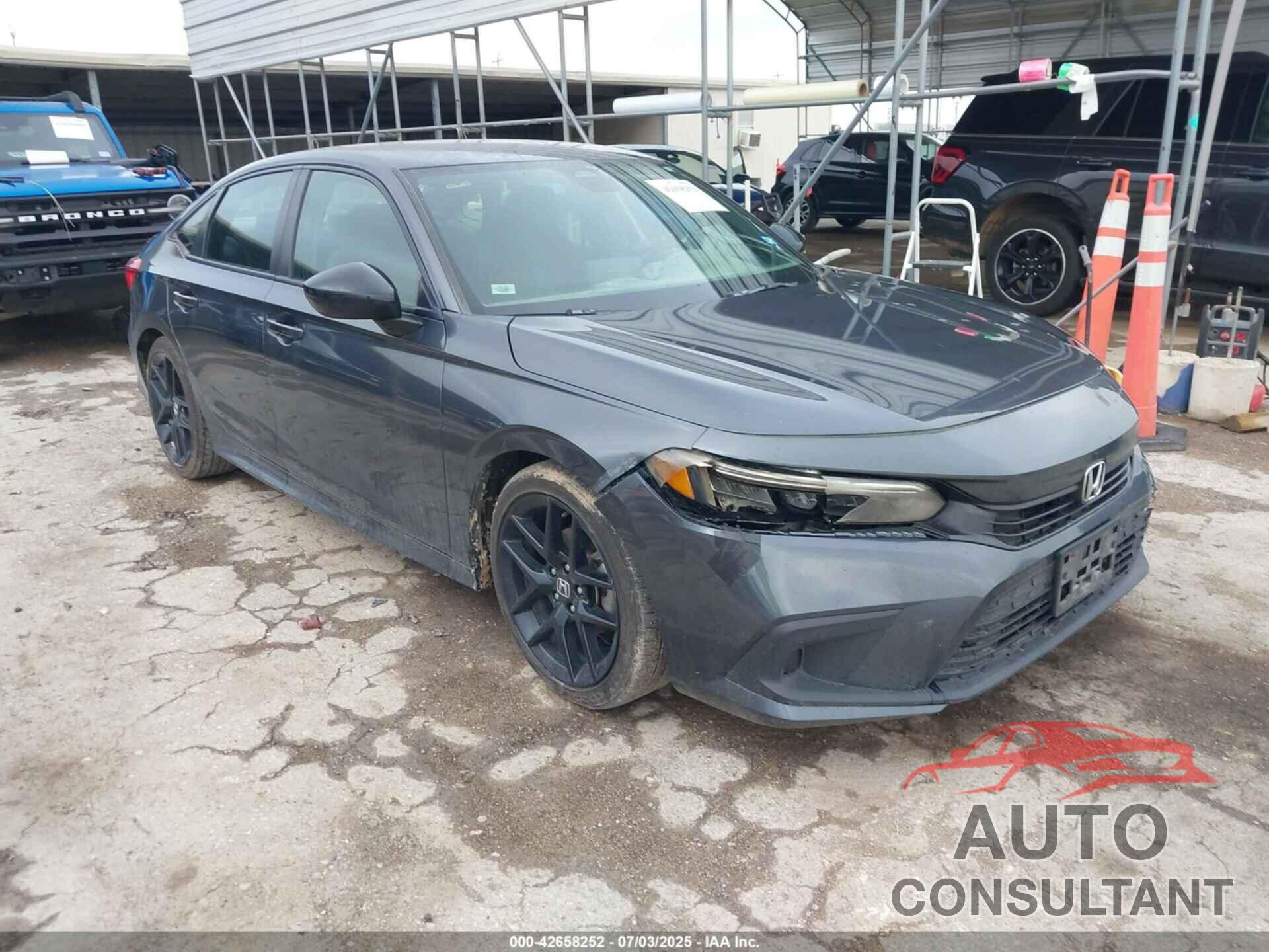 HONDA CIVIC 2022 - 2HGFE2F59NH591170