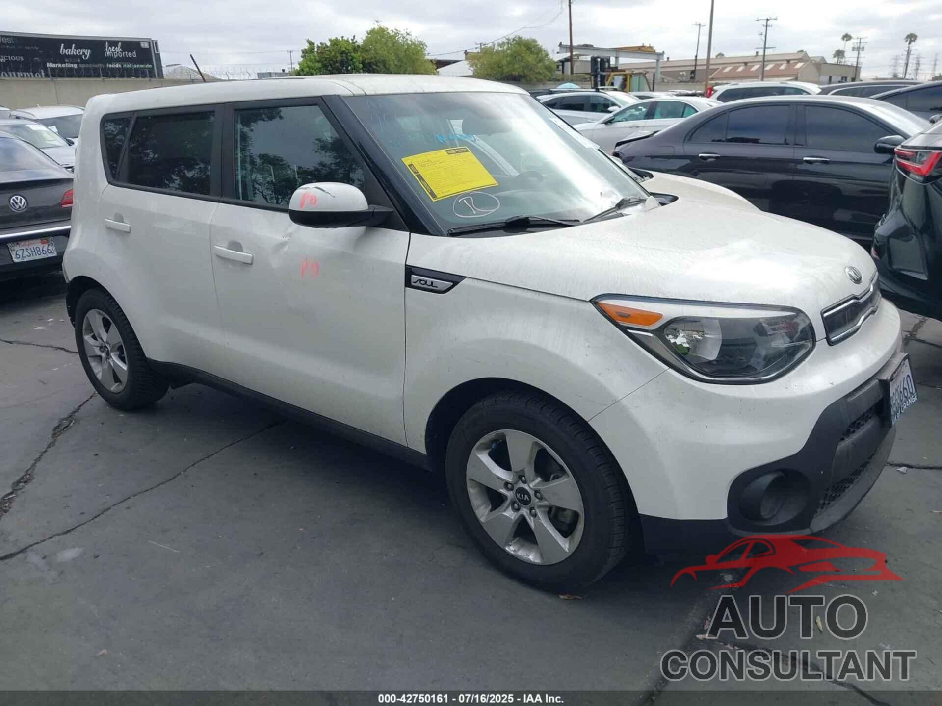 KIA SOUL 2019 - KNDJN2A23K7680732