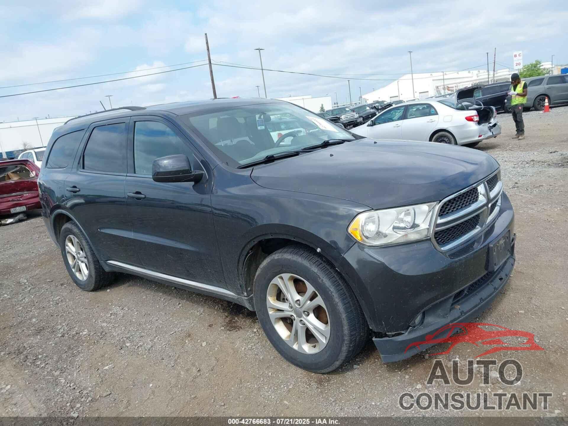 DODGE DURANGO 2011 - 1D4RE2GG0BC624263