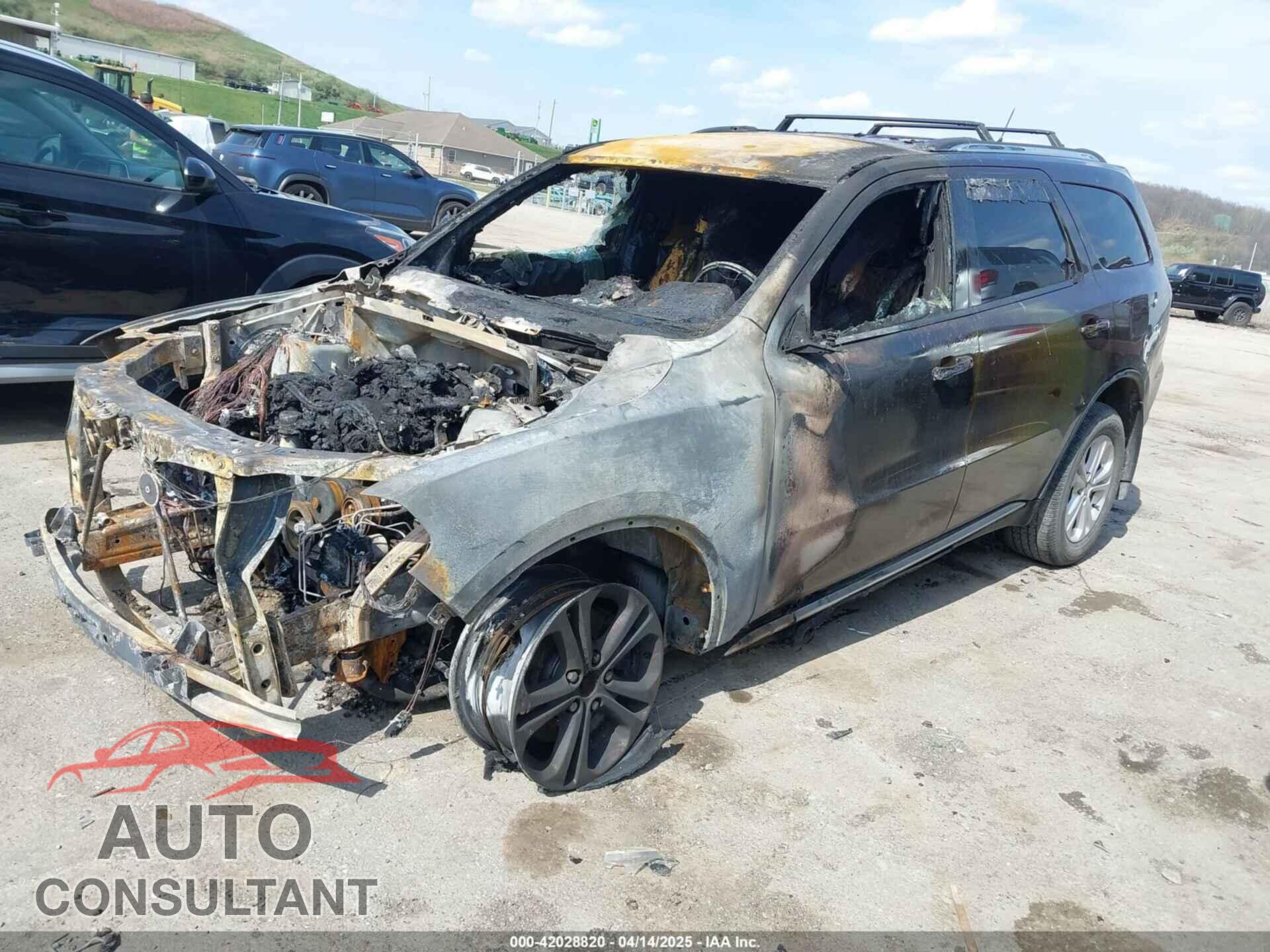 DODGE DURANGO 2012 - 1C4RDJAGXCC336349