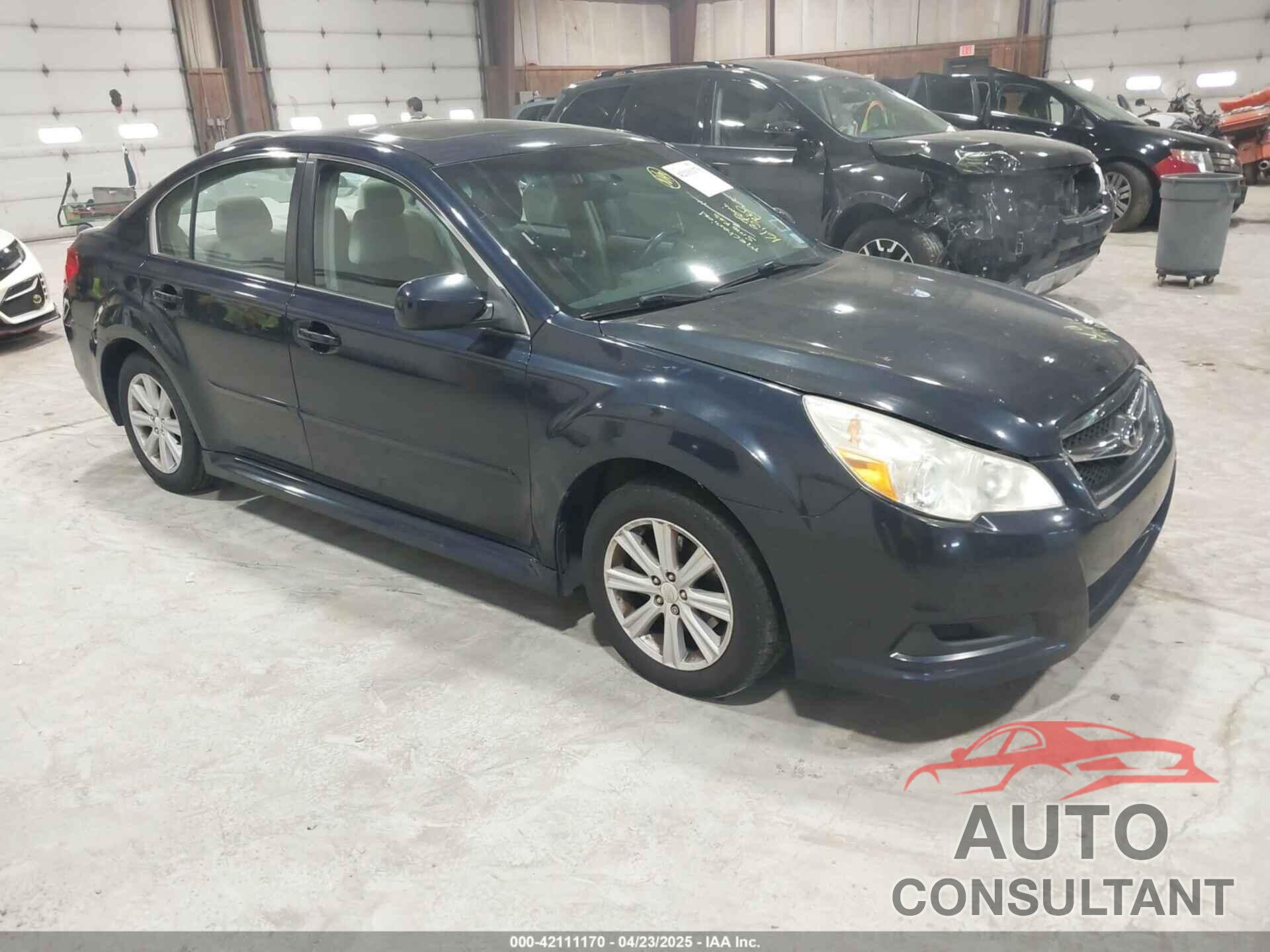 SUBARU LEGACY 2012 - 4S3BMBG64C3009192