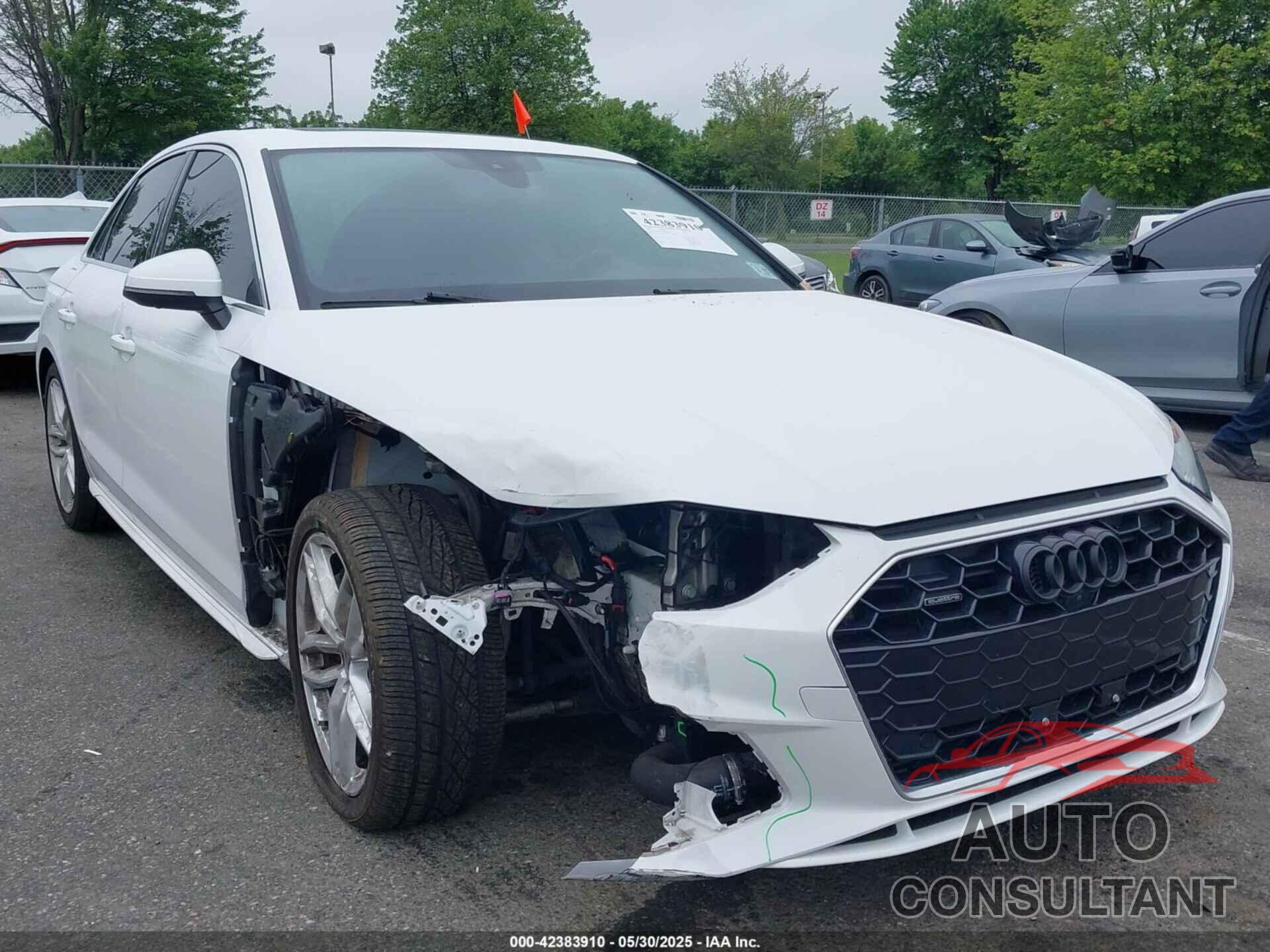 AUDI A4 2022 - WAUEAAF49NN008799