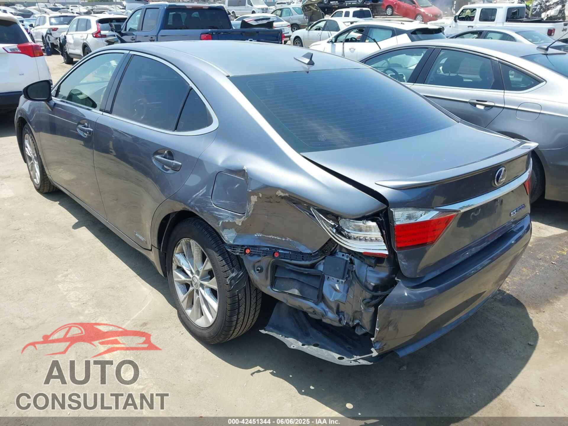 LEXUS ES 300H 2014 - JTHBW1GG4E2072376