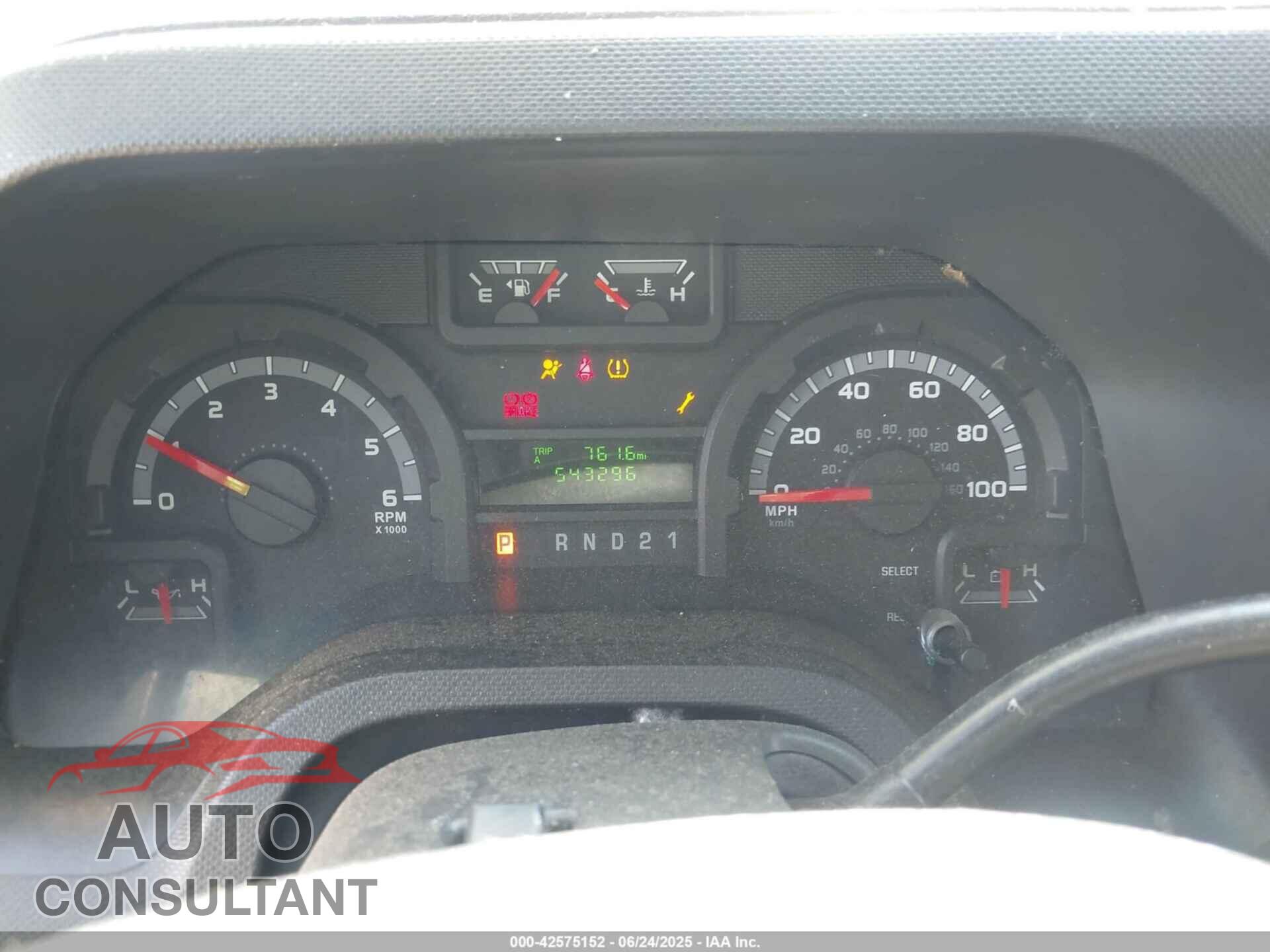 FORD E-150 2013 - 1FTNE1EW2DDA78482