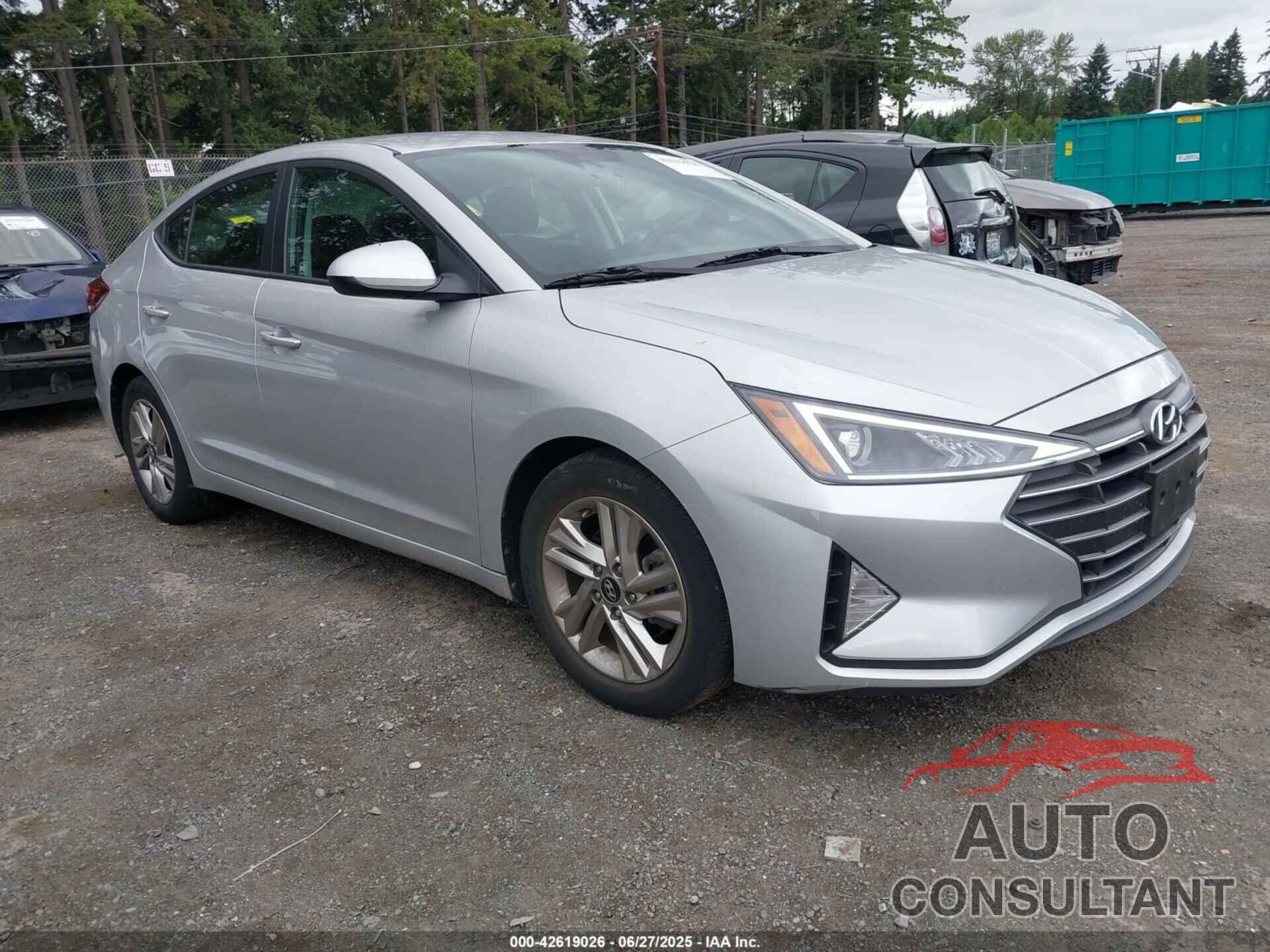 HYUNDAI ELANTRA 2019 - 5NPD84LF8KH424954
