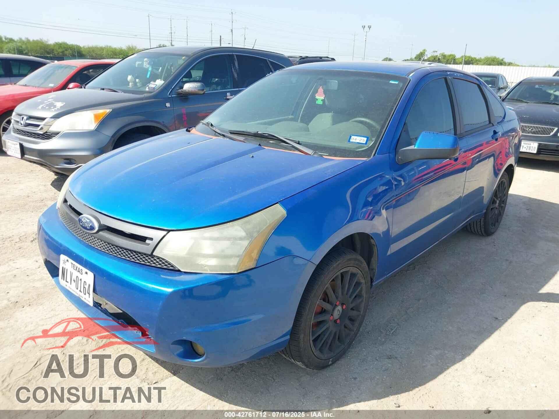 FORD FOCUS 2011 - 1FAHP3GN4BW189713