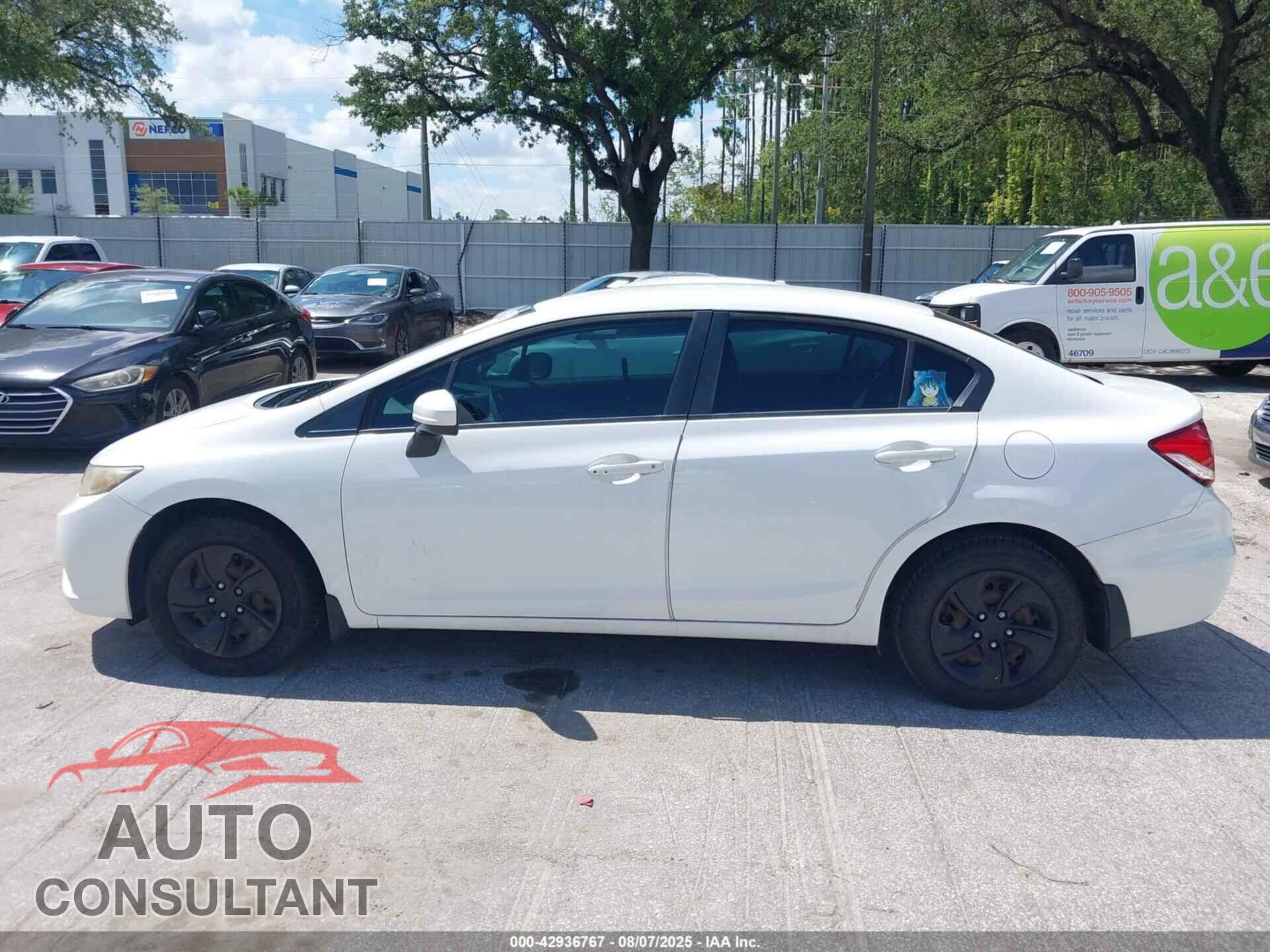 HONDA CIVIC 2014 - 19XFB2F50EE036854