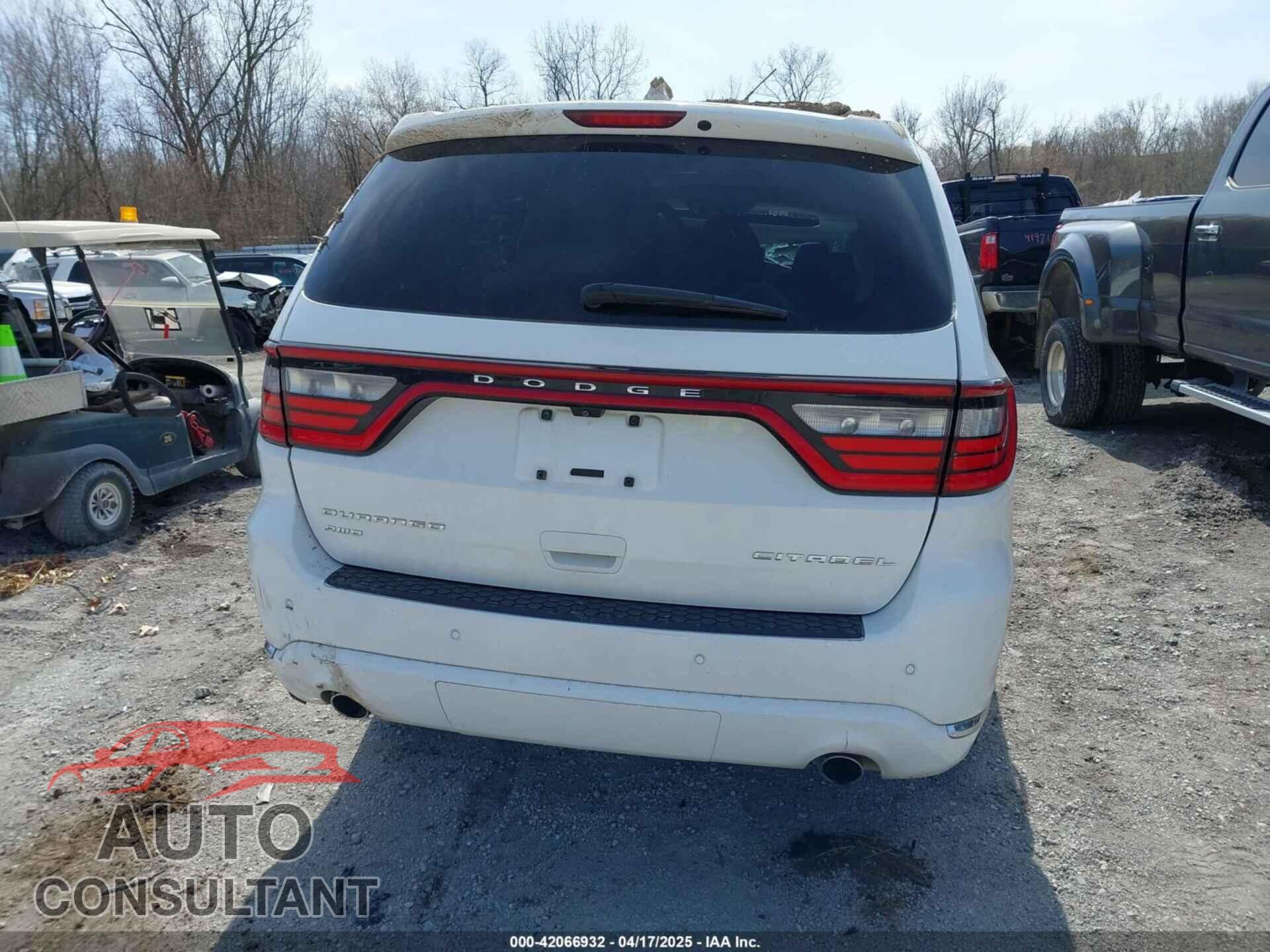 DODGE DURANGO 2017 - 1C4RDJEG2HC600908