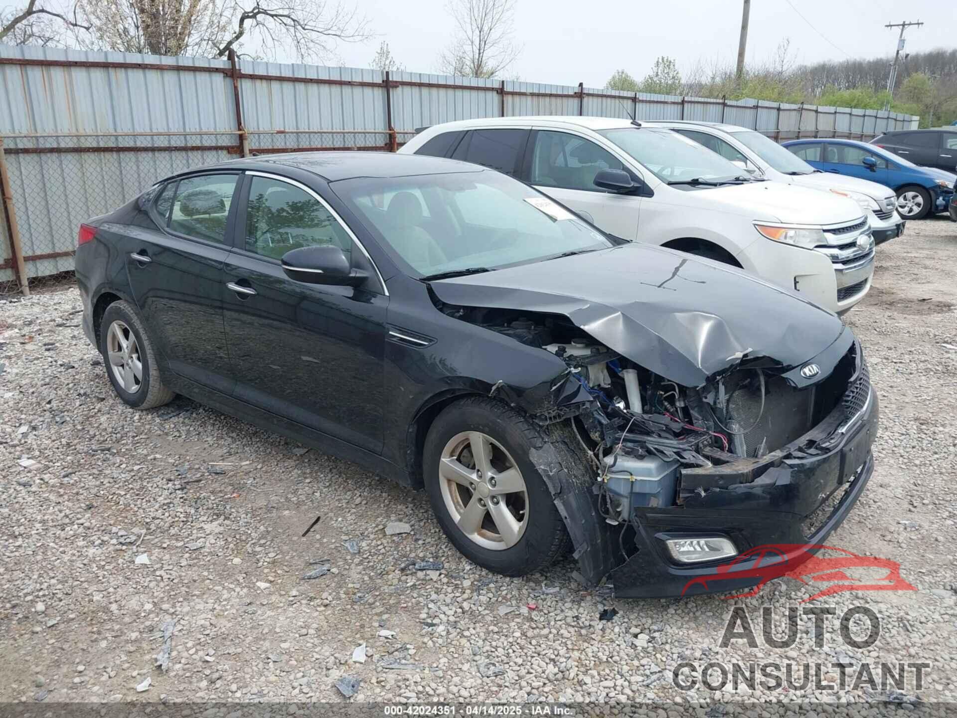 KIA OPTIMA 2015 - 5XXGM4A77FG507961