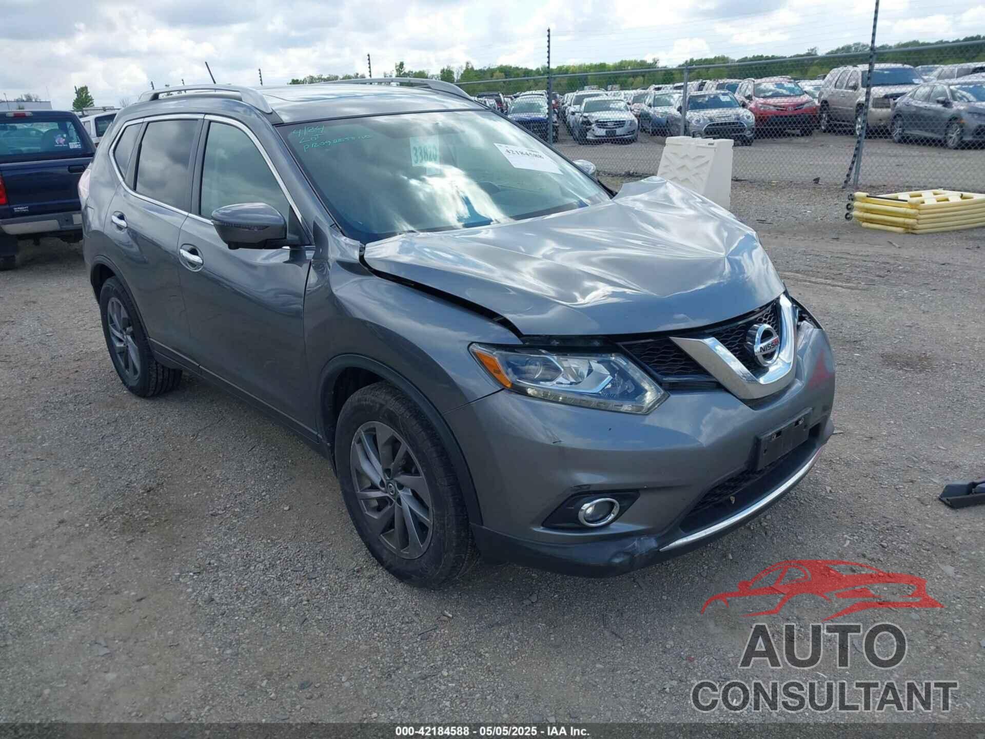 NISSAN ROGUE 2016 - 5N1AT2MV8GC756886