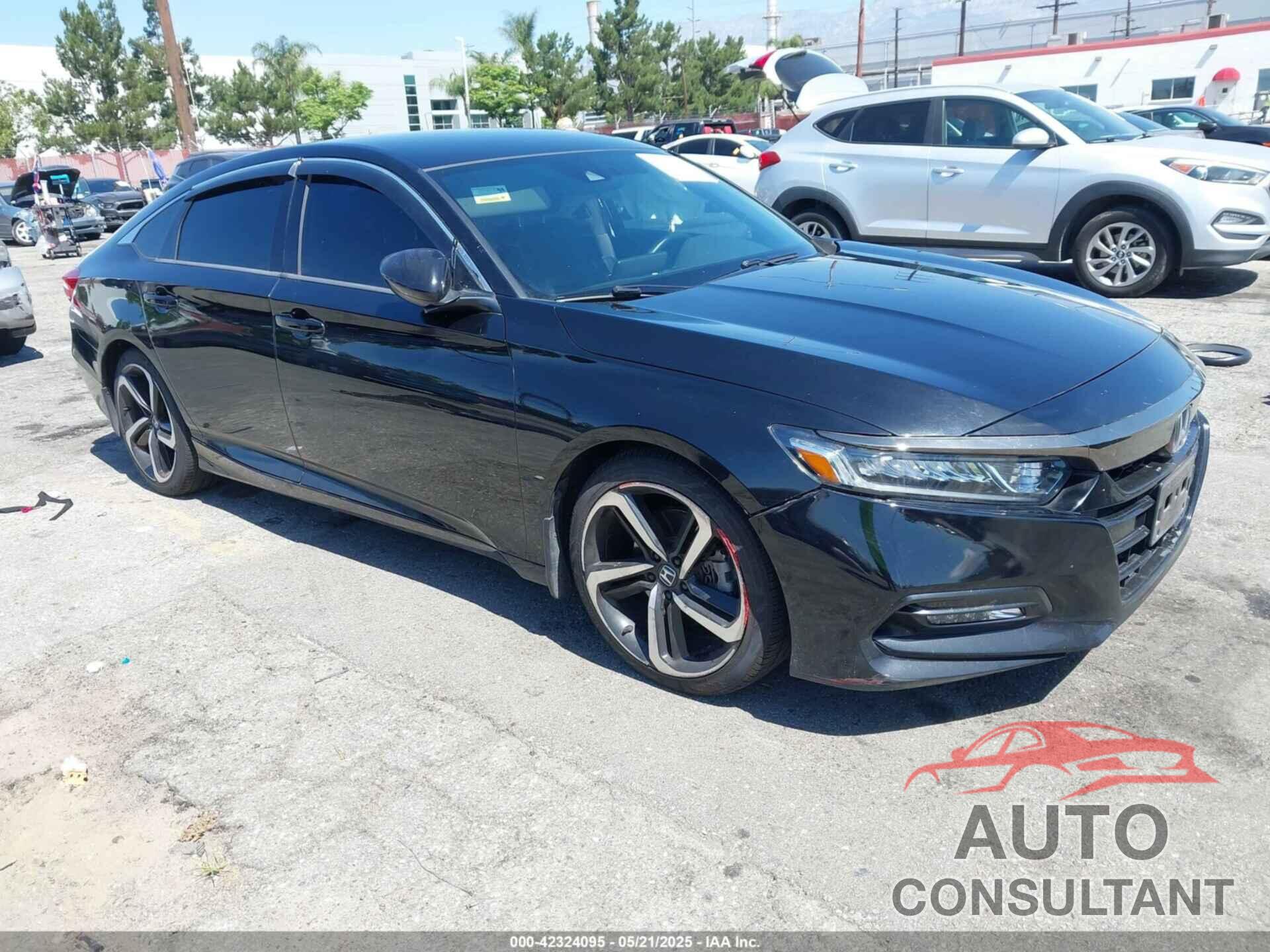HONDA ACCORD 2018 - 1HGCV1F34JA187973