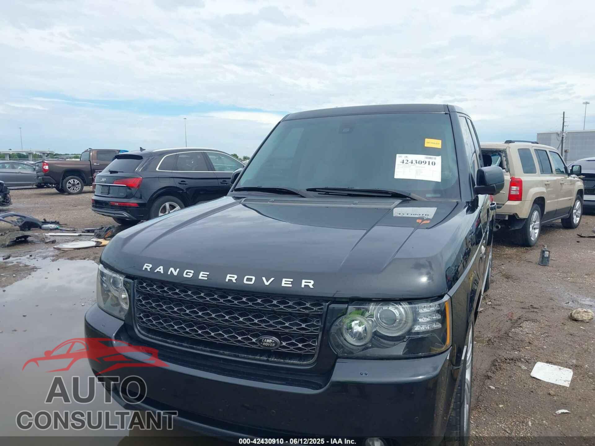 LAND ROVER RANGE ROVER 2012 - SALMF1D40CA391029