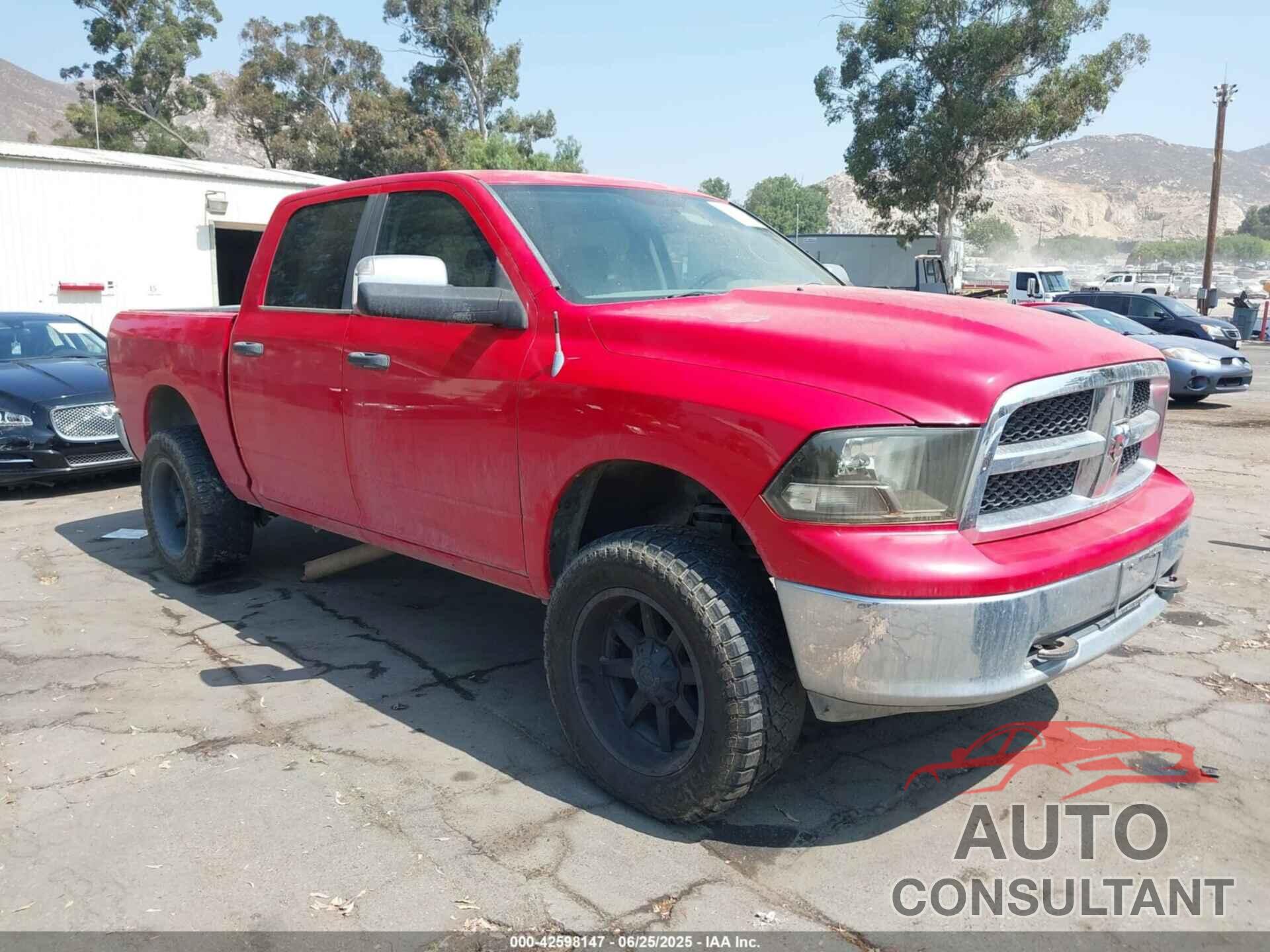 DODGE RAM 1500 2009 - 1D3HV13T79J504866