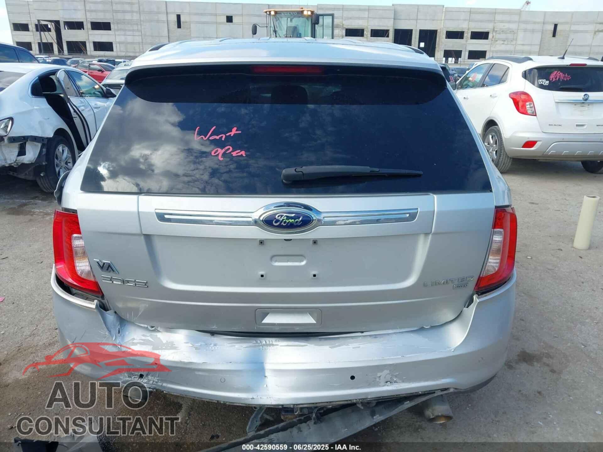 FORD EDGE 2013 - 2FMDK4KC0DBA17763