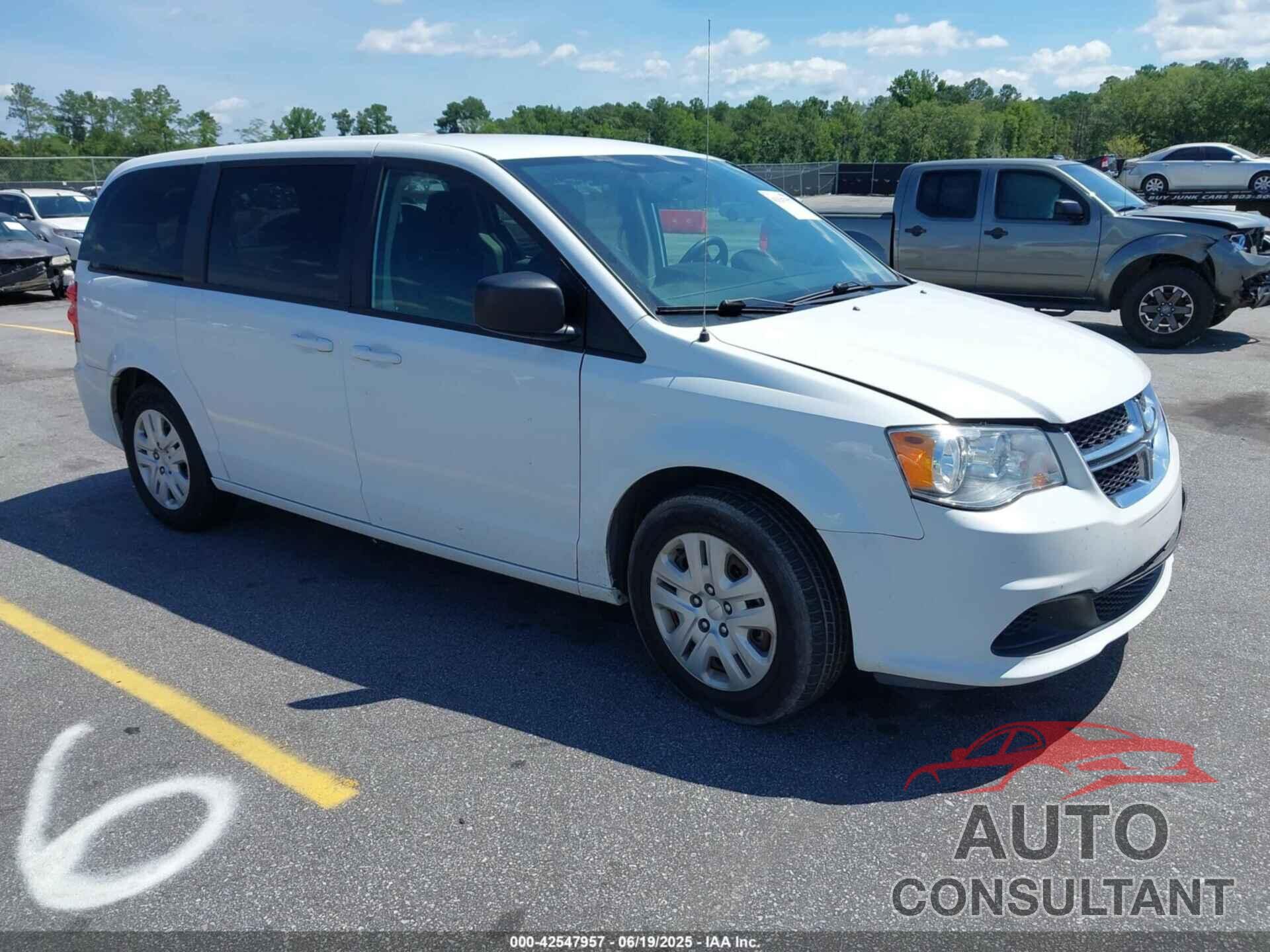 DODGE GRAND CARAVAN 2018 - 2C4RDGBGXJR253672