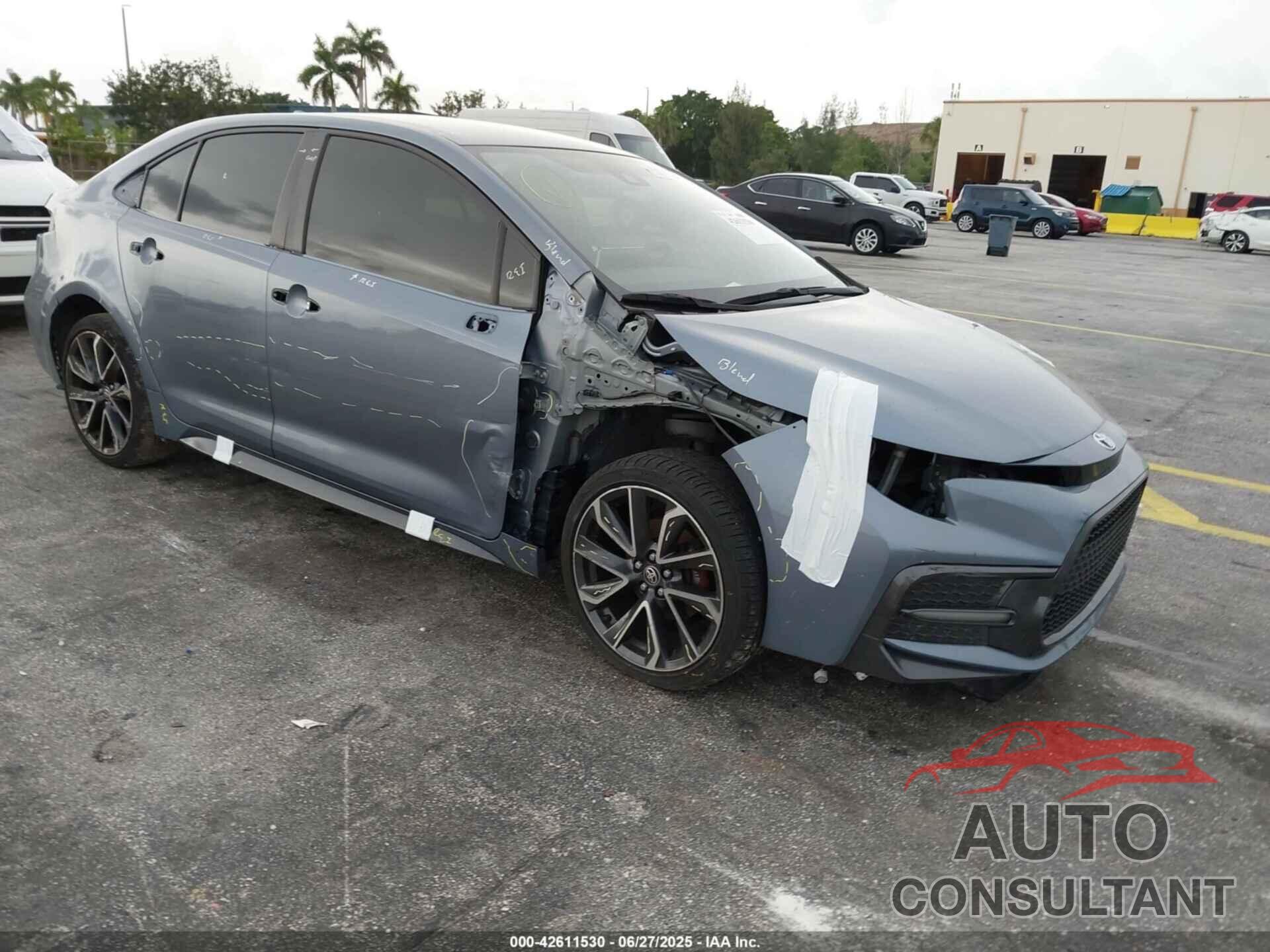 TOYOTA COROLLA 2021 - JTDS4MCE3MJ071723