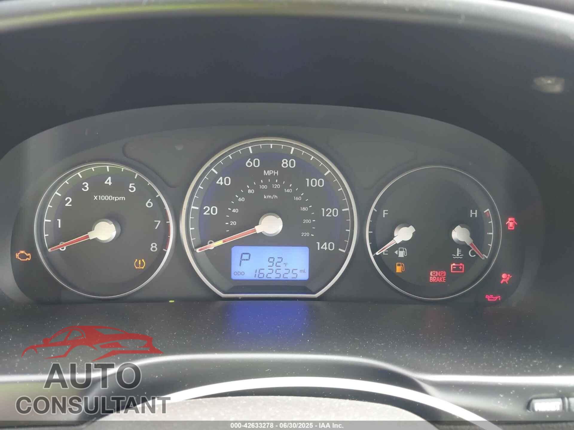 HYUNDAI SANTA FE 2010 - 5NMSG3AB3AH361424