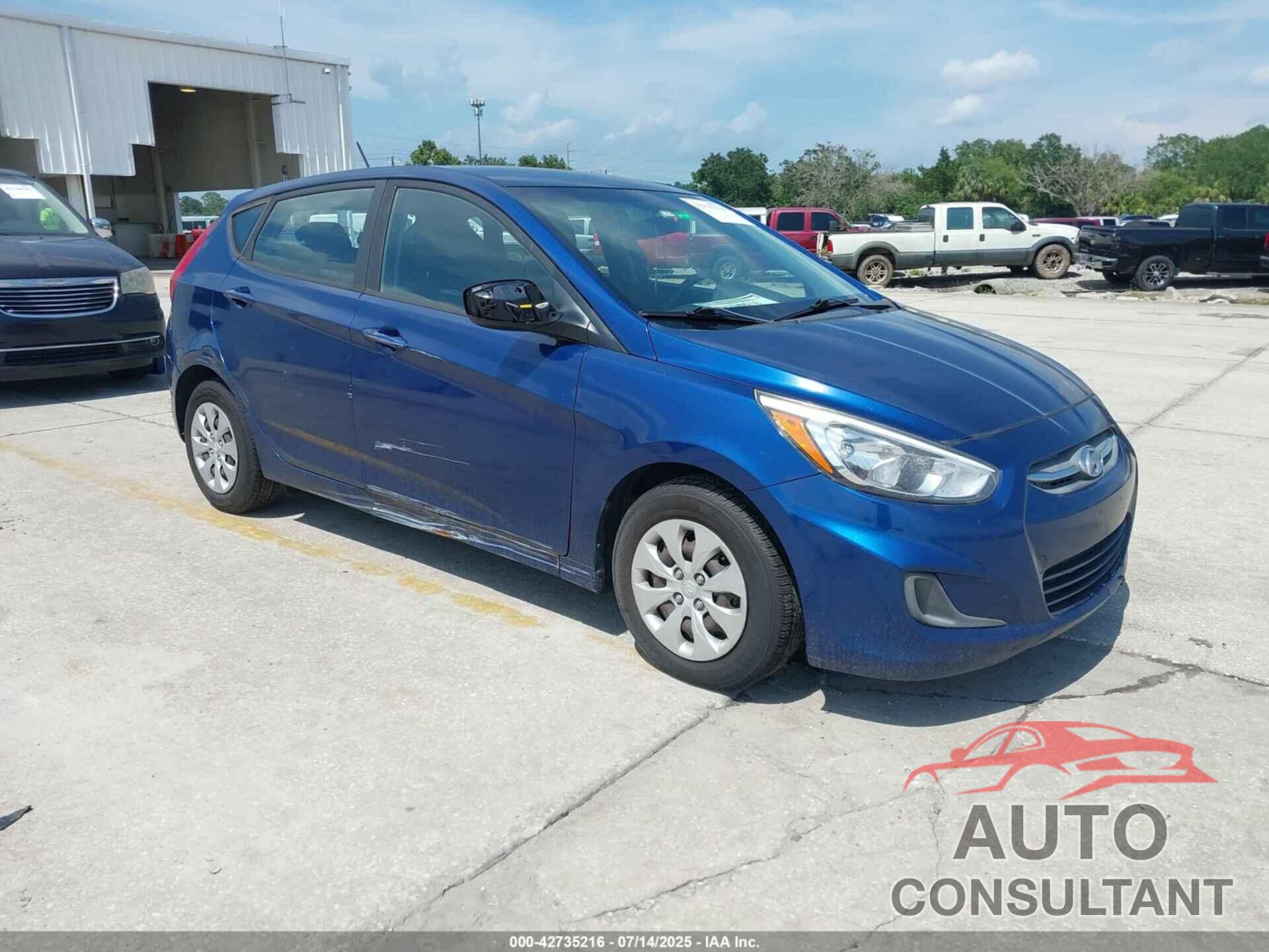 HYUNDAI ACCENT 2017 - KMHCT5AE5HU339171