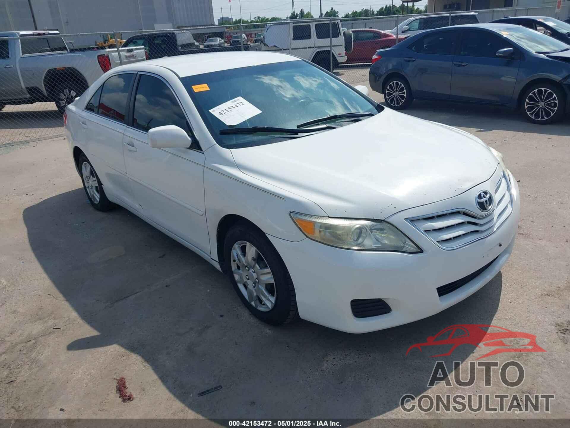 TOYOTA CAMRY 2010 - 4T1BF3EK2AU555959