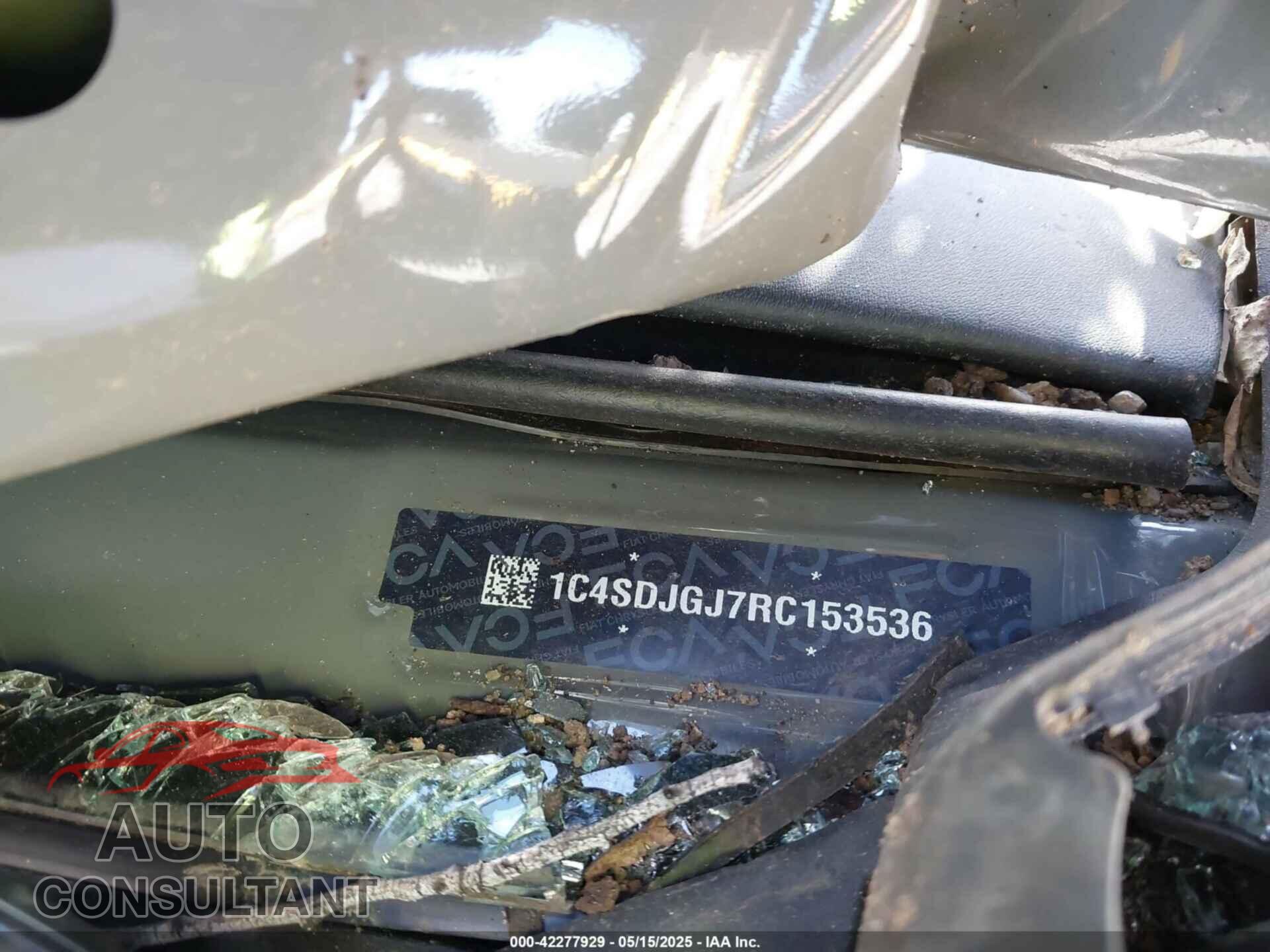 DODGE DURANGO 2024 - 1C4SDJGJ7RC153536