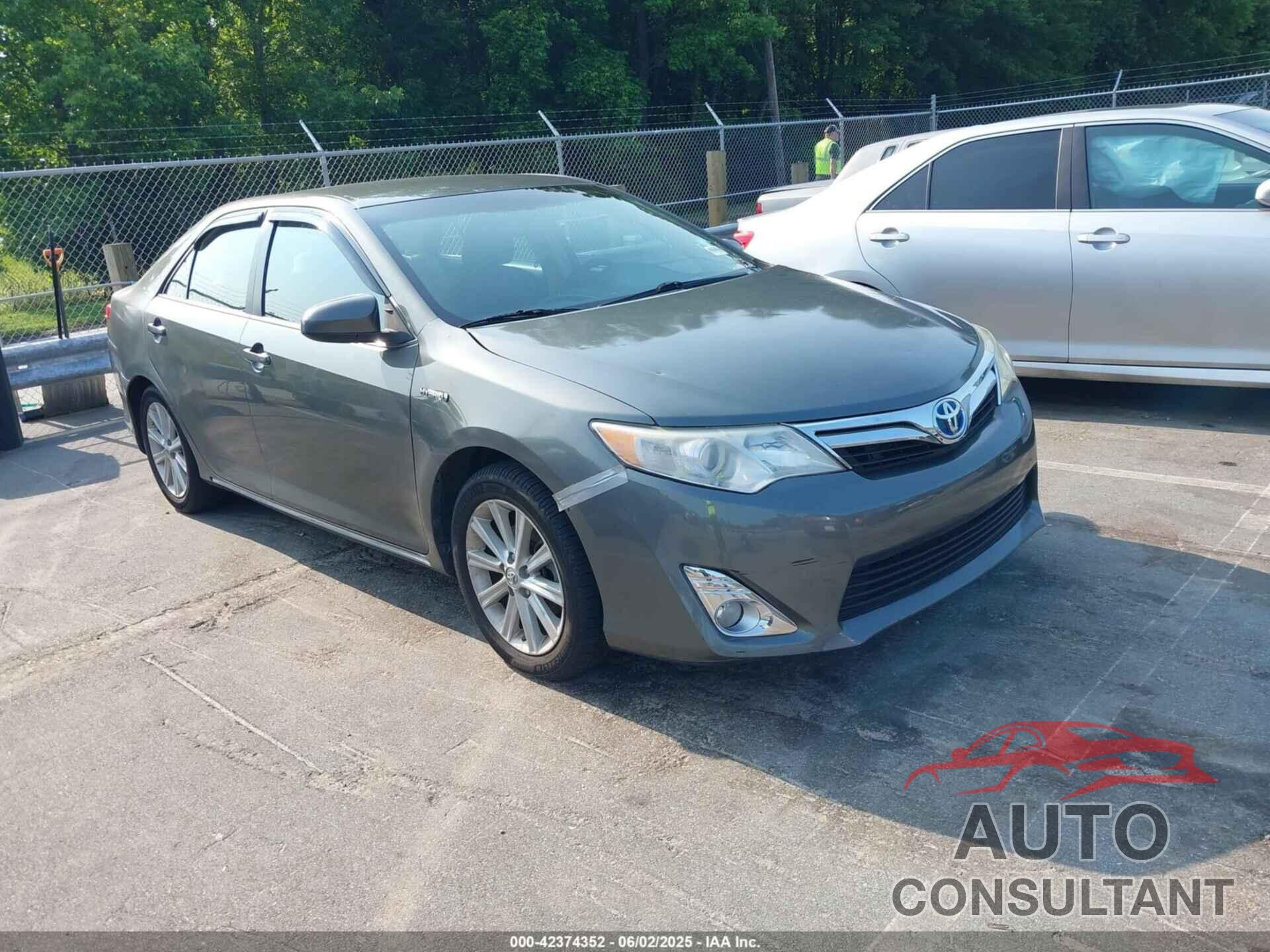 TOYOTA CAMRY HYBRID 2013 - 4T1BD1FKXDU085385