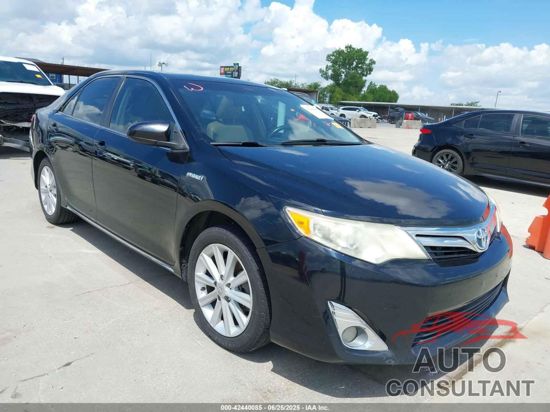 TOYOTA CAMRY HYBRID 2012 - 4T1BD1FK4CU025990