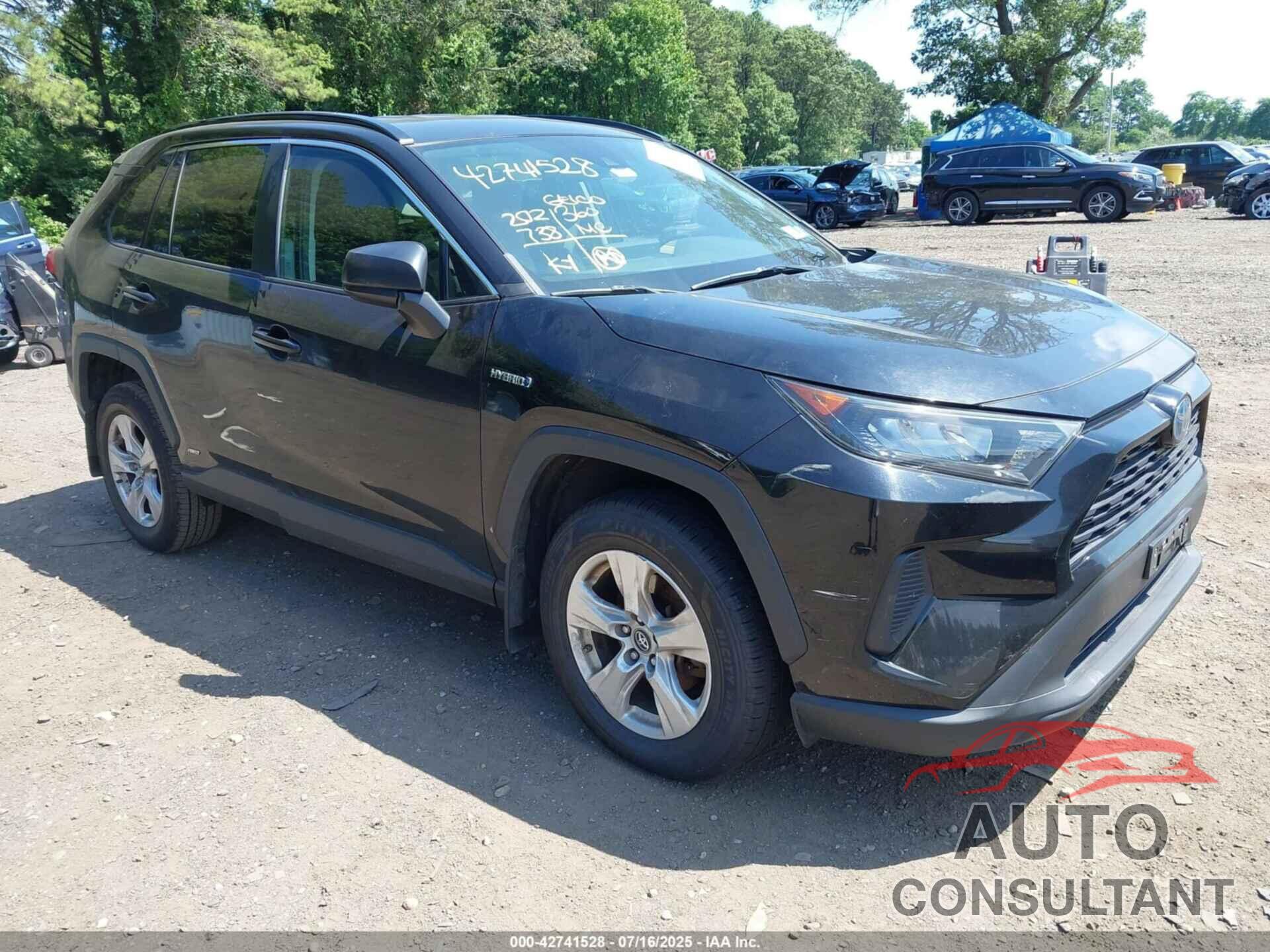 TOYOTA RAV4 HYBRID 2021 - 4T3L6RFV2MU008296