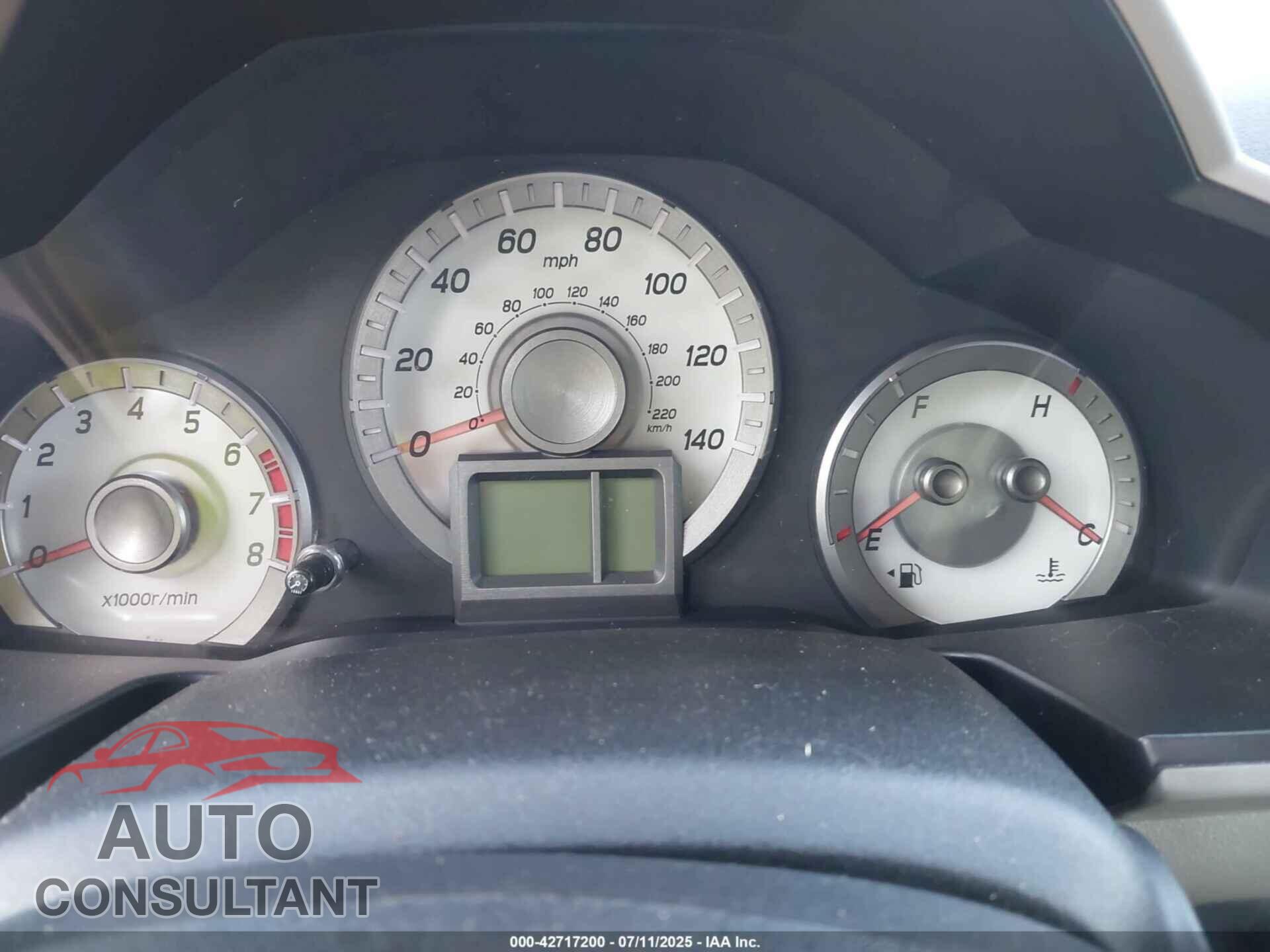HONDA PILOT 2011 - 5FNYF3H2XBB021290