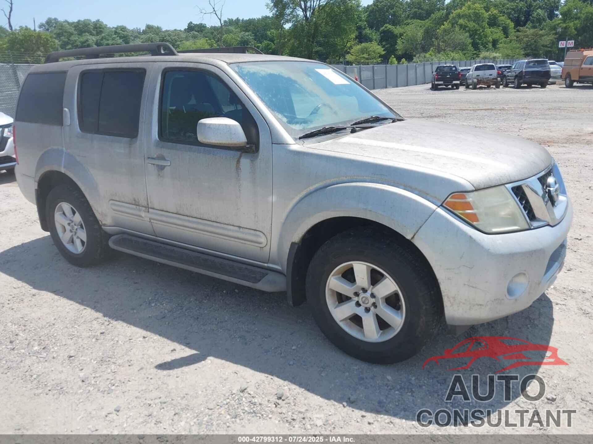 NISSAN PATHFINDER 2011 - 5N1AR1NB4BC622561